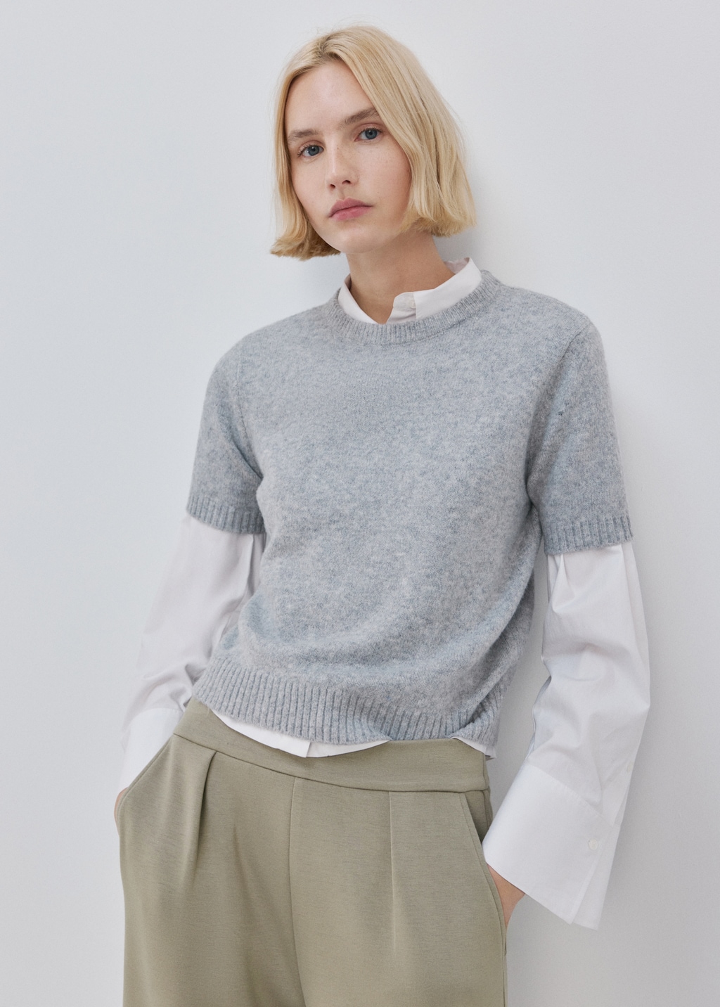 Mango Balloon sleeve sweatshirt