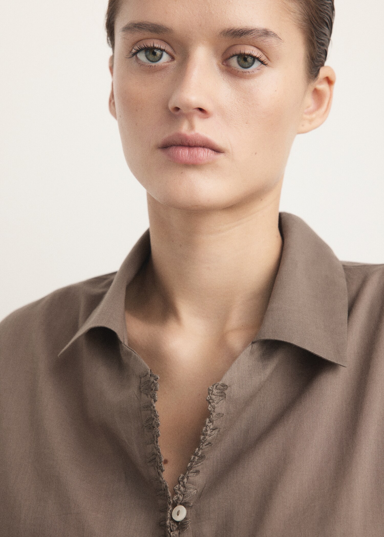 Two-piece cotton pyjamas - Details of the article 1