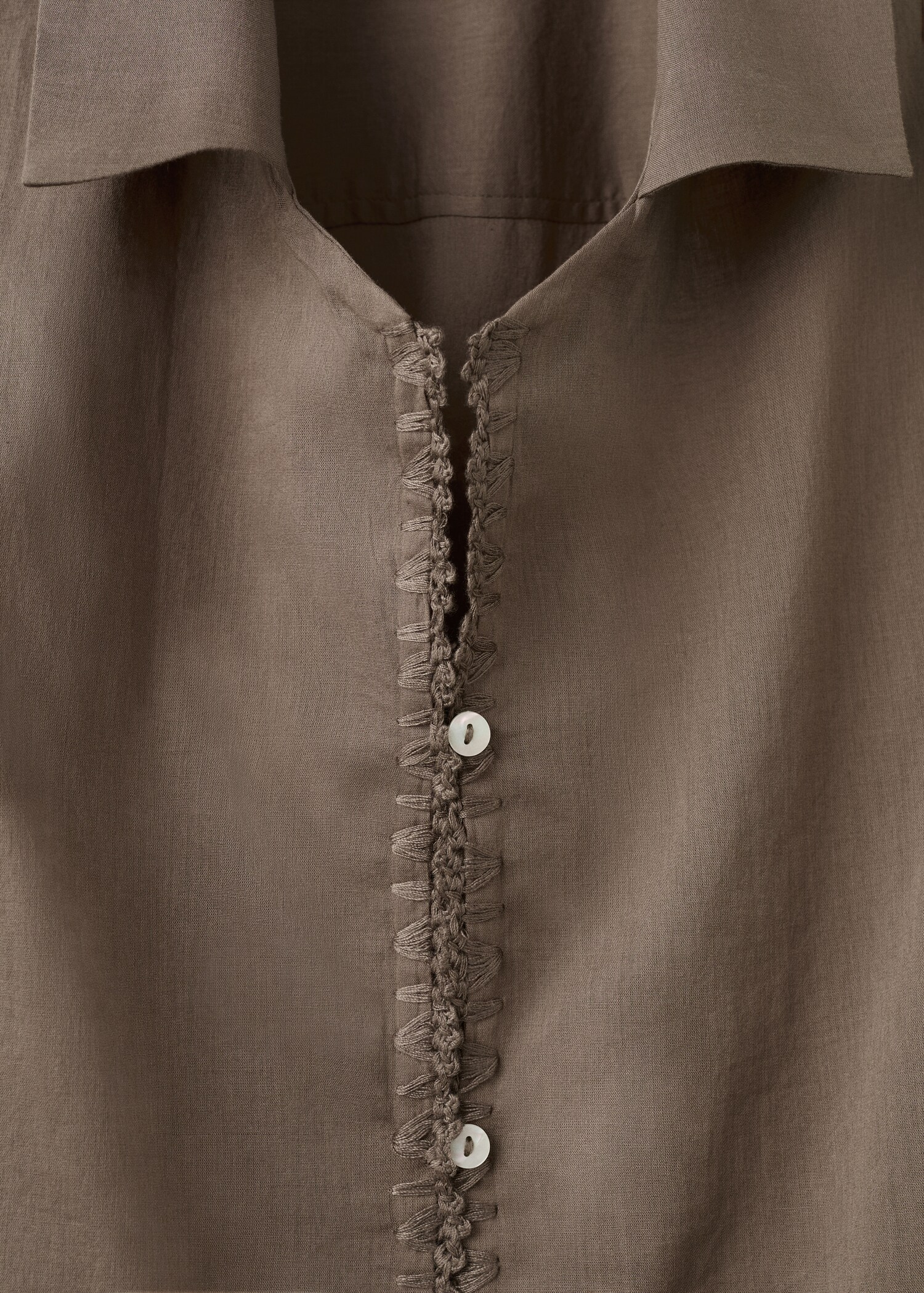 Two-piece cotton pyjamas - Details of the article 8