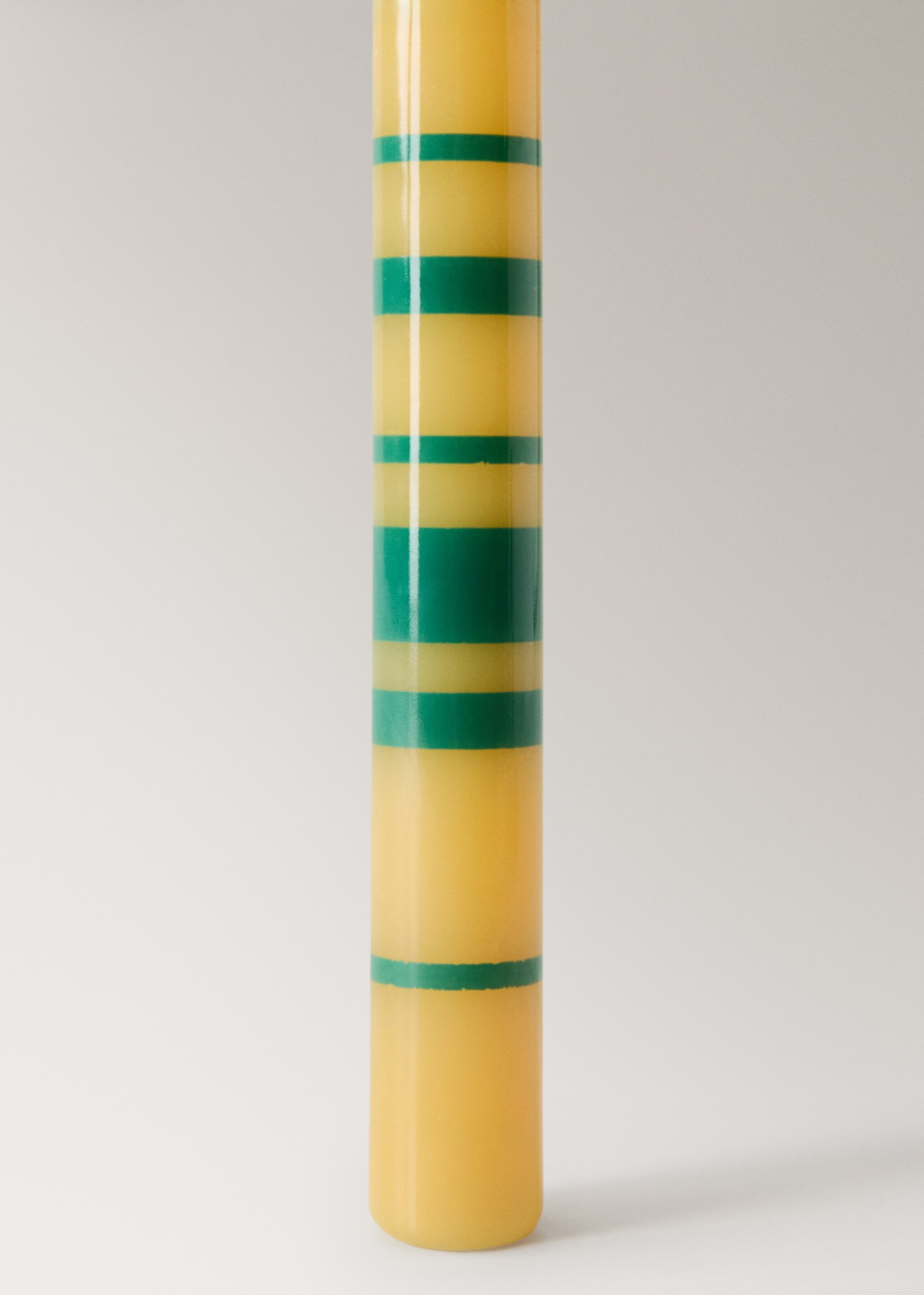 Двоколірні декоративні свічки - Детальніше про товар 2, Пастельно-зелений. Ref: 27083337-00.