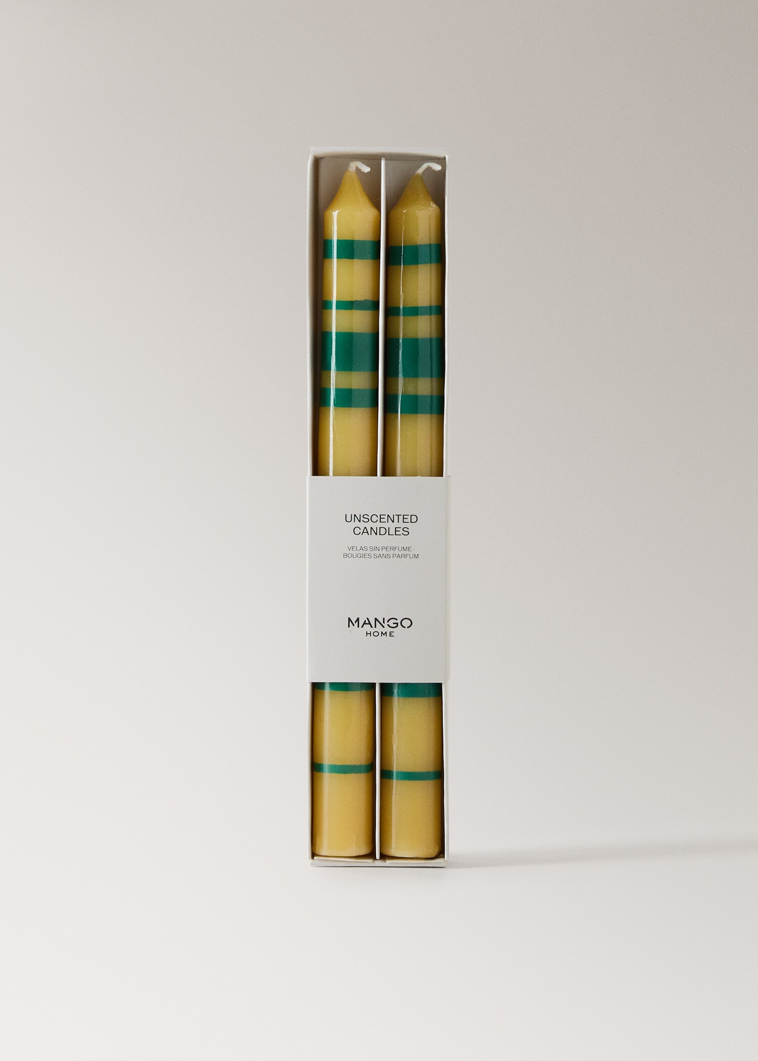 Двоколірні декоративні свічки - Детальніше про товар 3