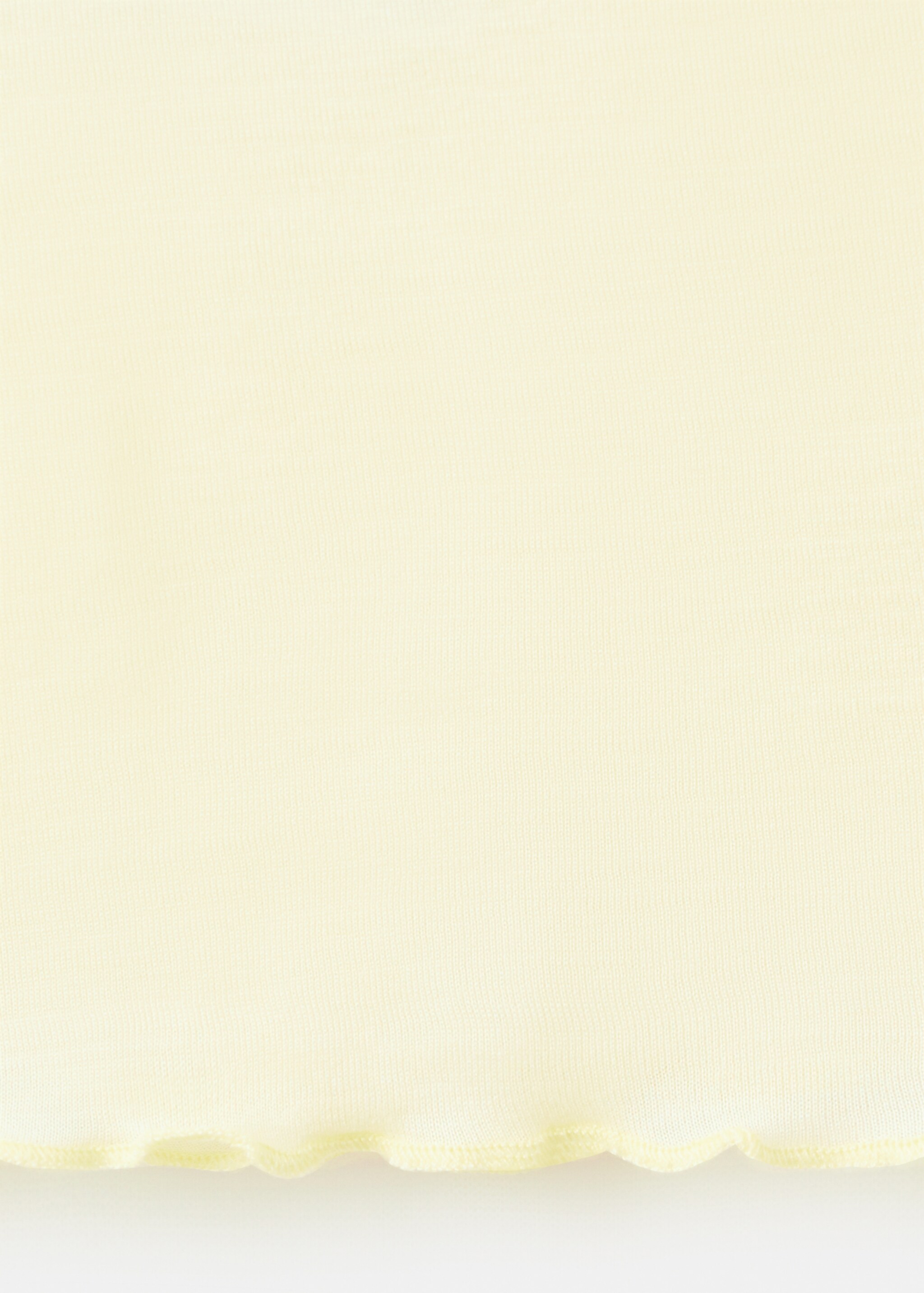 Micromodal tank top - Details of the article 0, Pastel Yellow. Ref: 27083338-00.