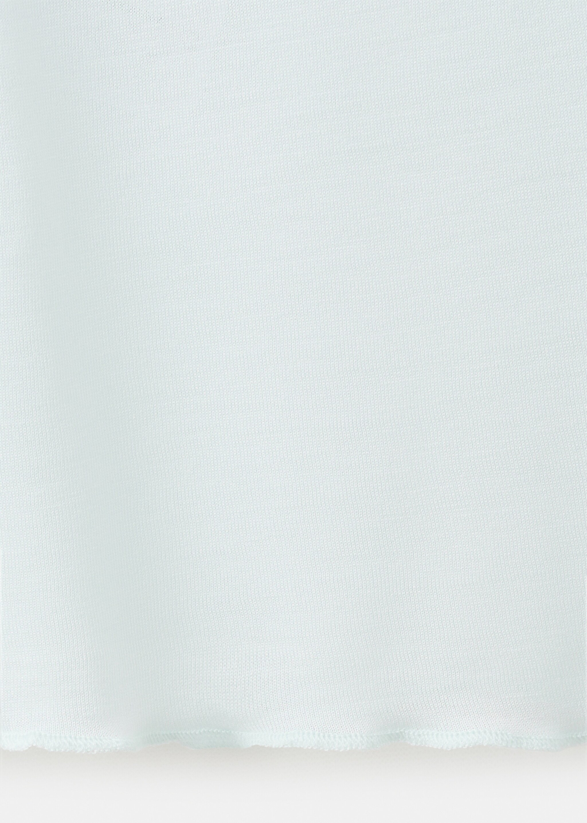 Micromodal tank top - Details of the article 0, Blue. Ref: 27083338-00.