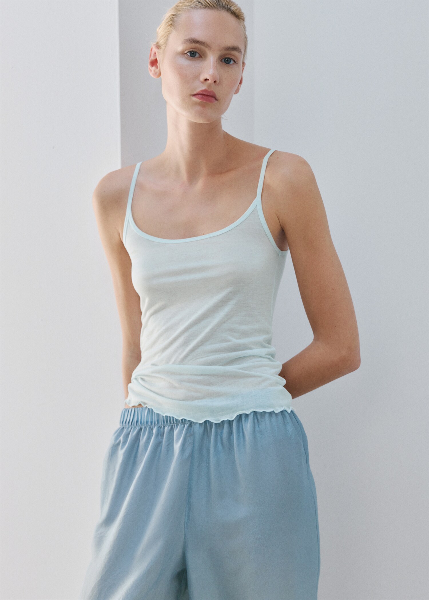 Micromodal tank top - Details of the article 2