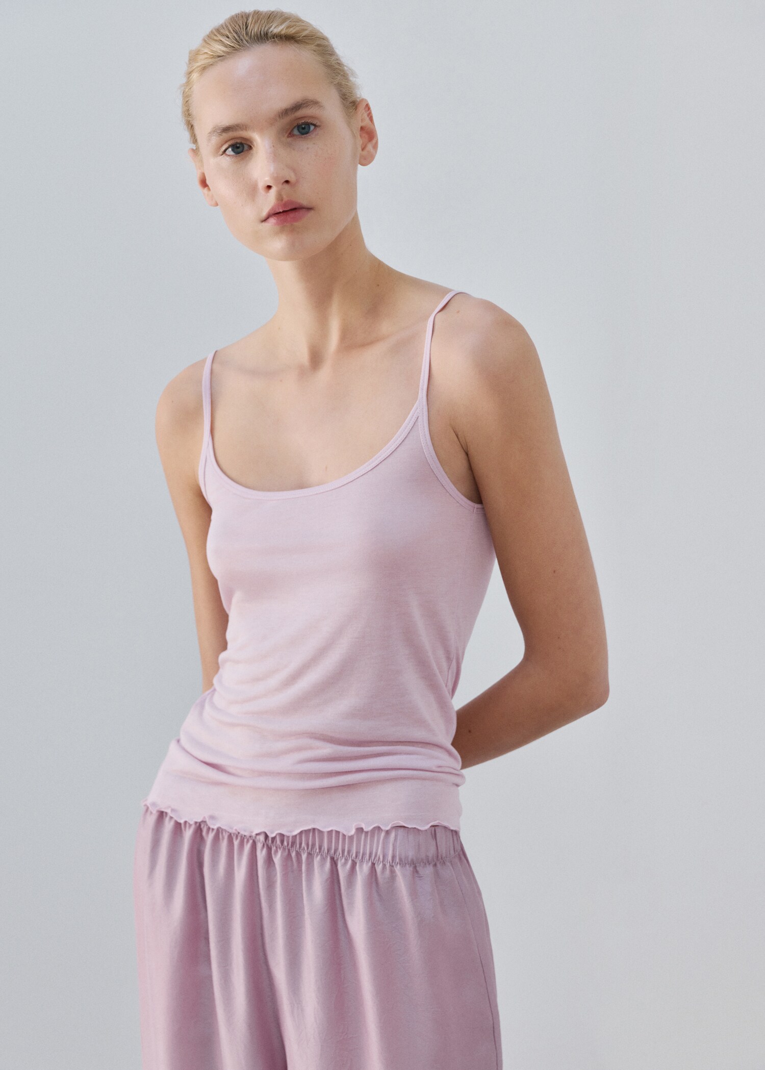 Micromodal tank top - Medium plane