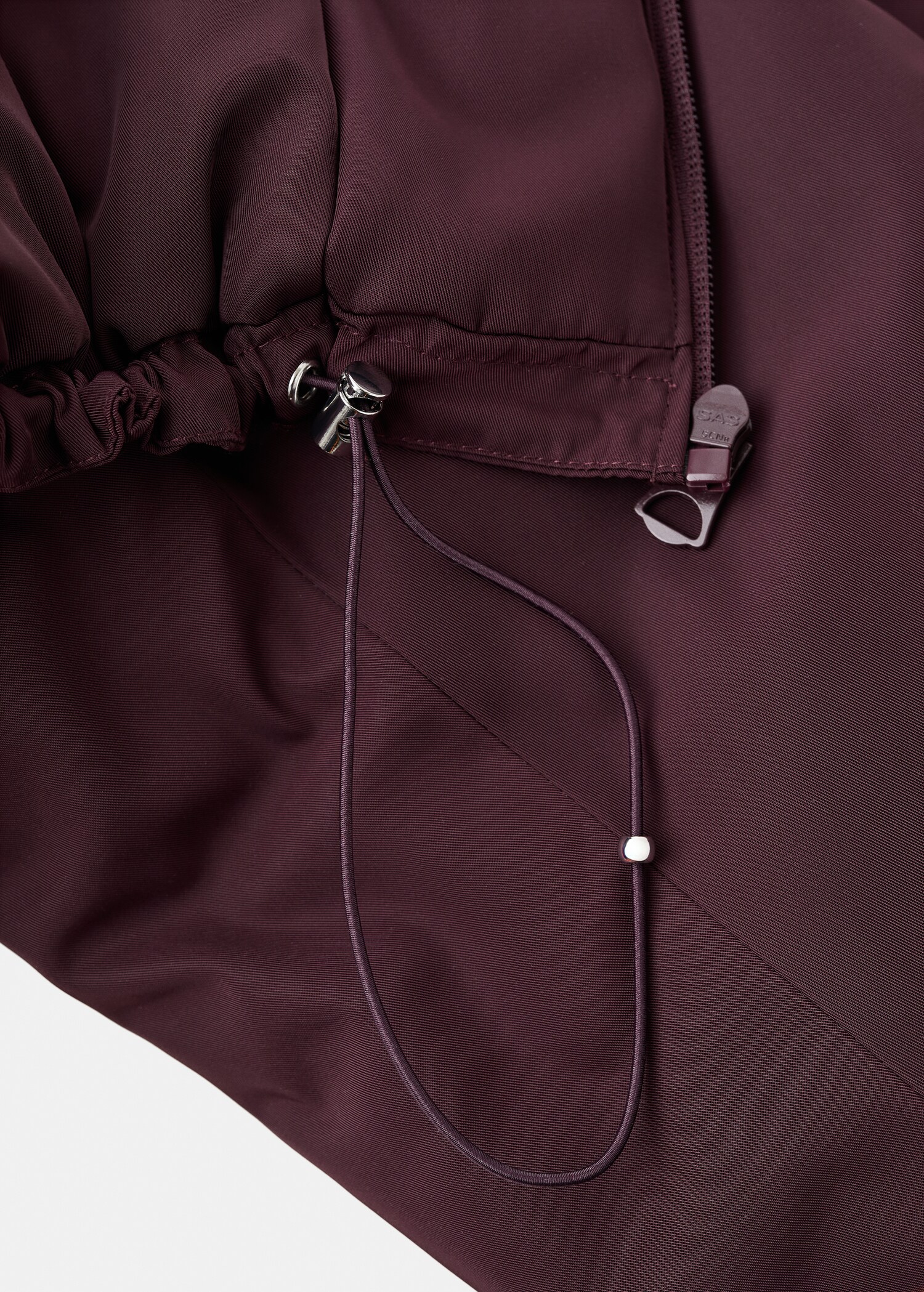 Oversized hooded jacket - Details of the article 0