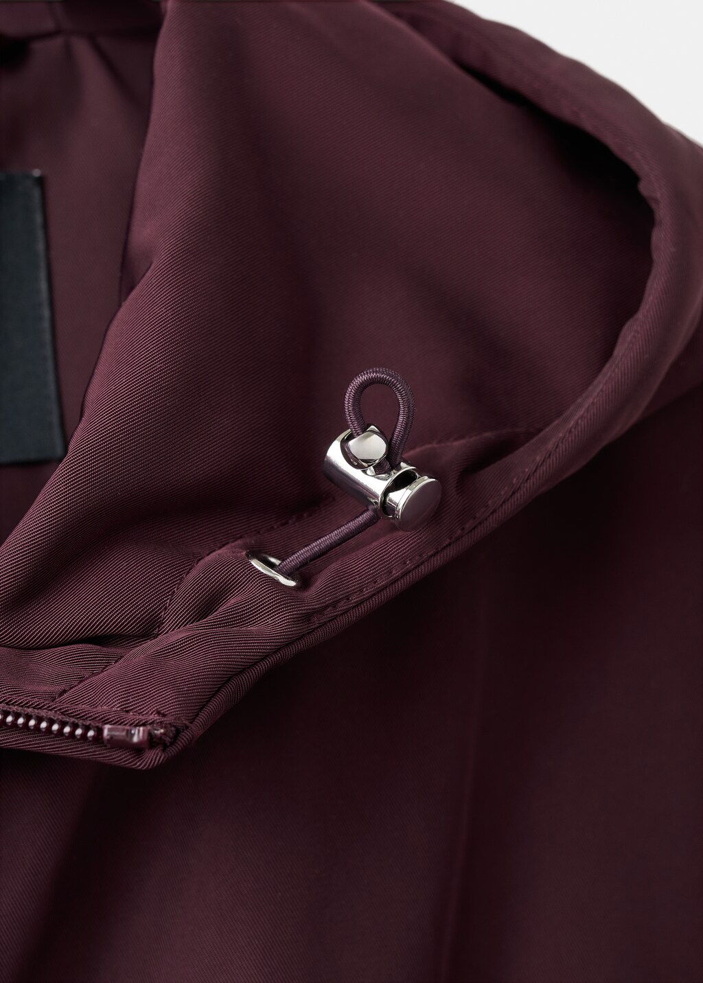 Mango Oversized hooded jacket