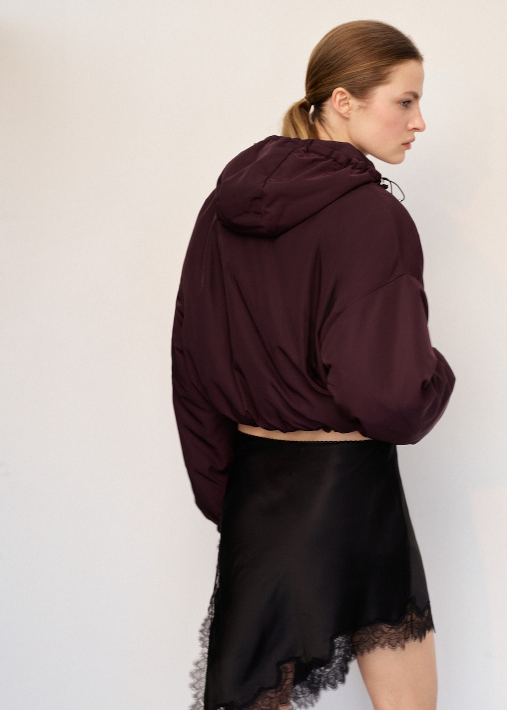 Oversized hooded jacket - image 3