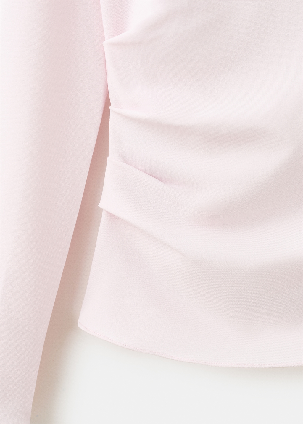 Mango Asymmetrical long-sleeve t-shirt