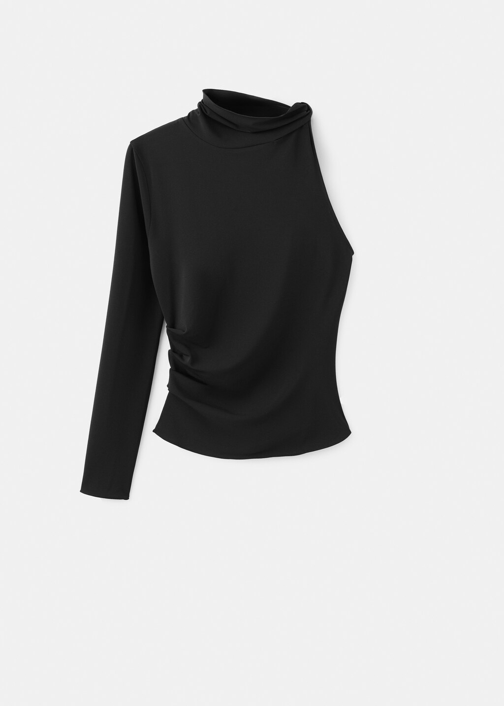 Mango Asymmetrical long-sleeve t-shirt