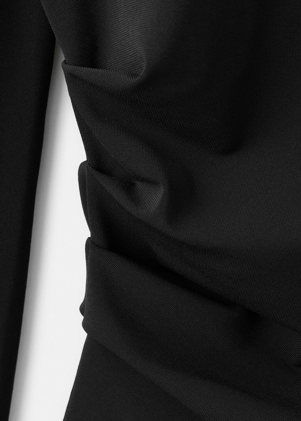 Mango Asymmetrical long-sleeve t-shirt