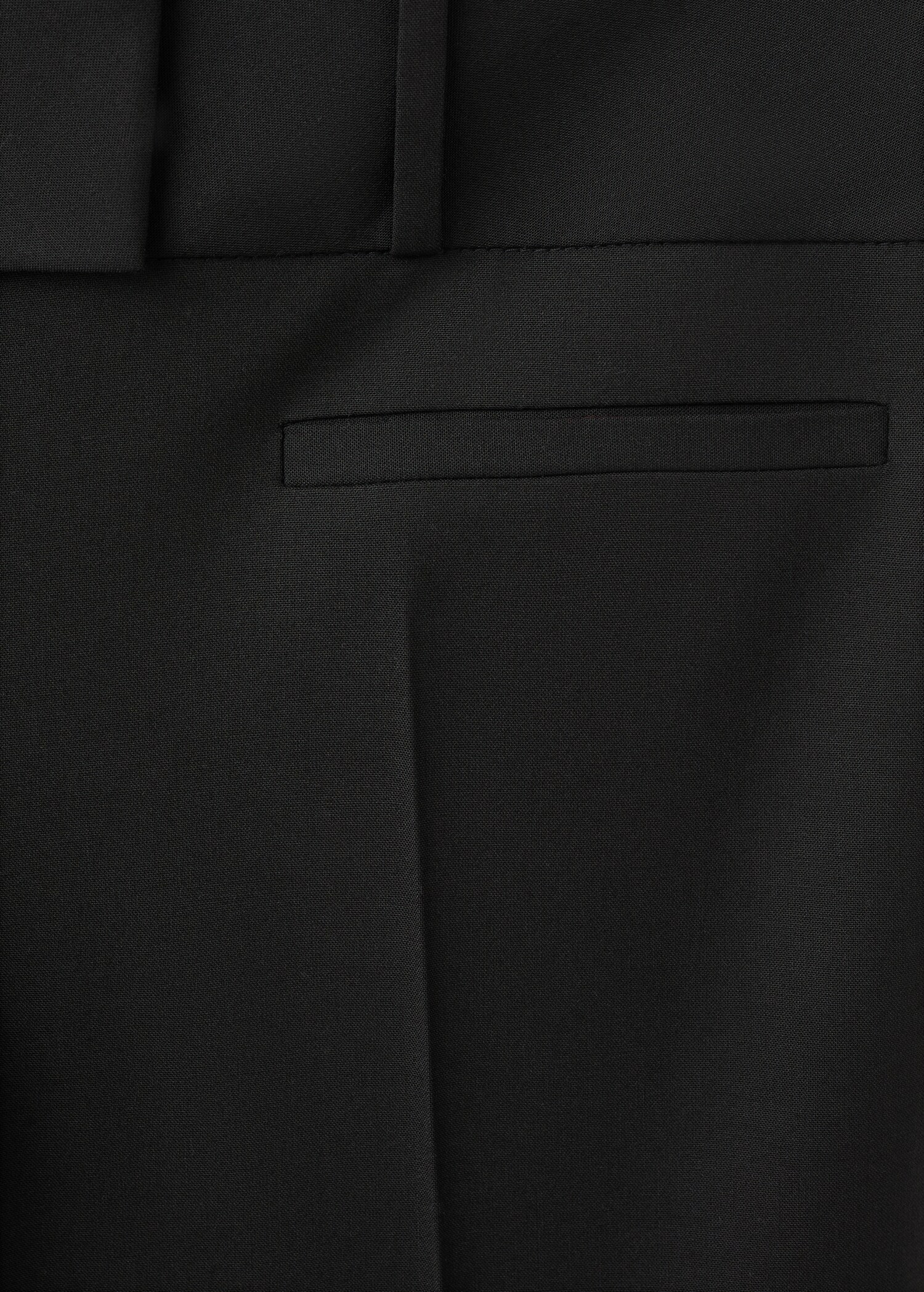 Pantalon droit à passants - Détail de l'article 0