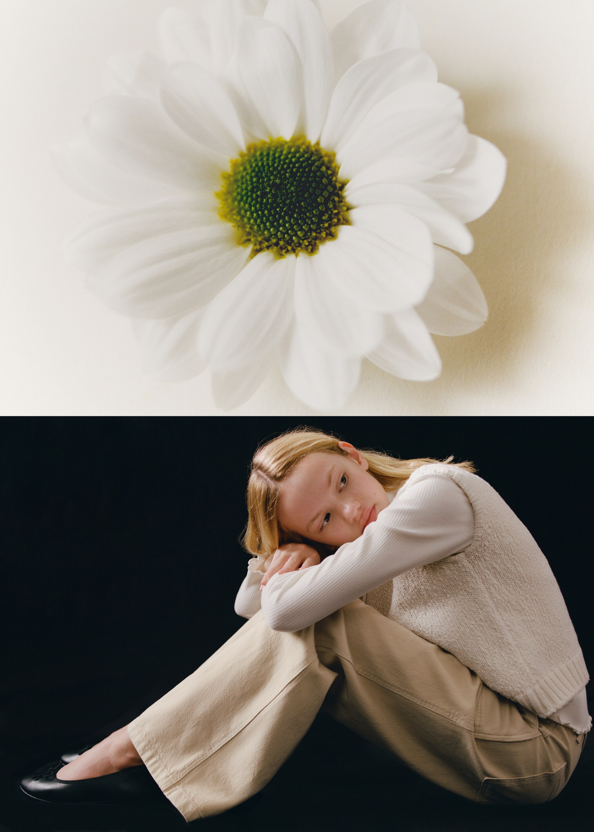 Jean wideleg ceinture - Détail de l'article 5, Marron moyen. Ref: 27083706-00.