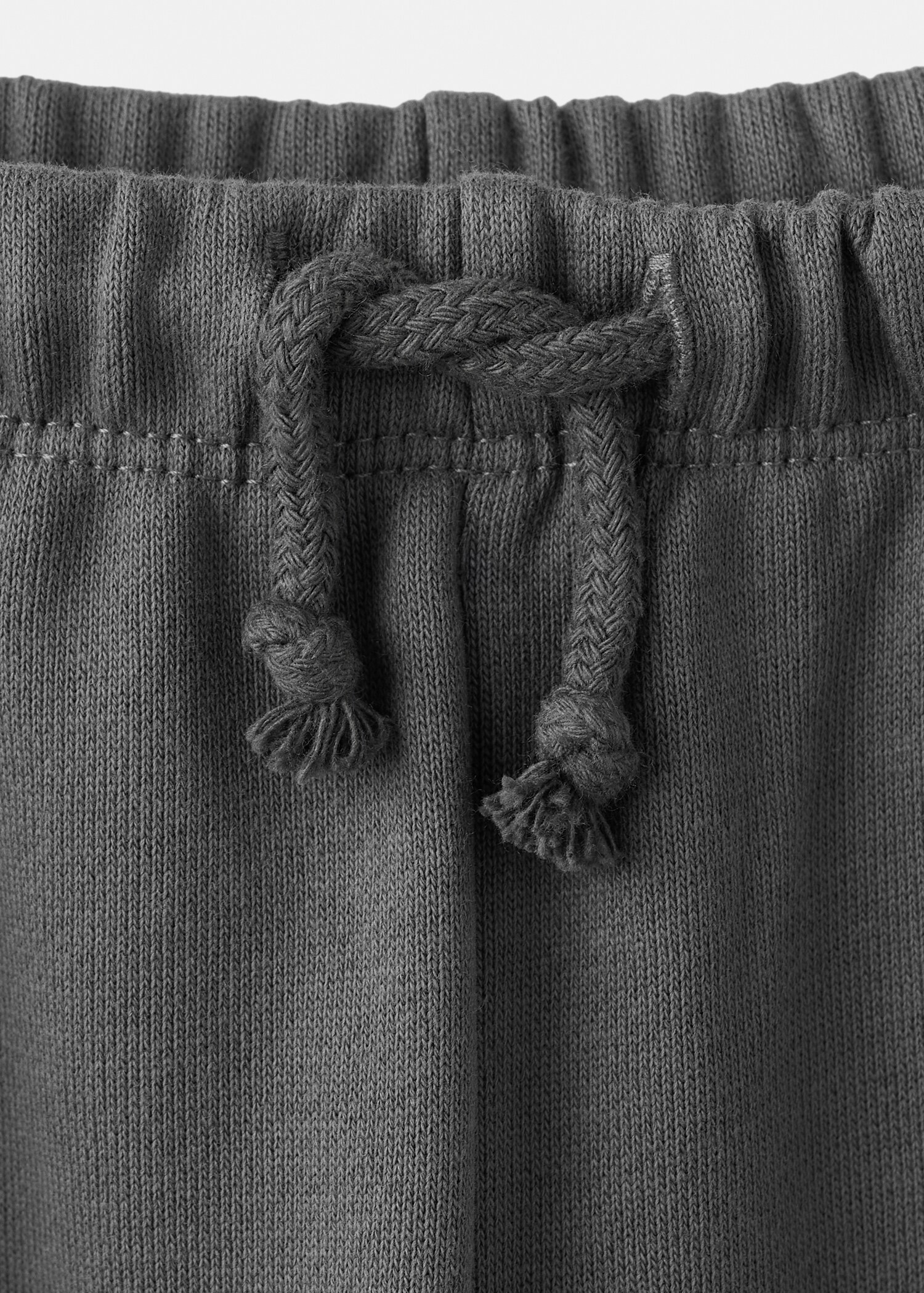 Cotton drawstring joggers - Details of the article 8