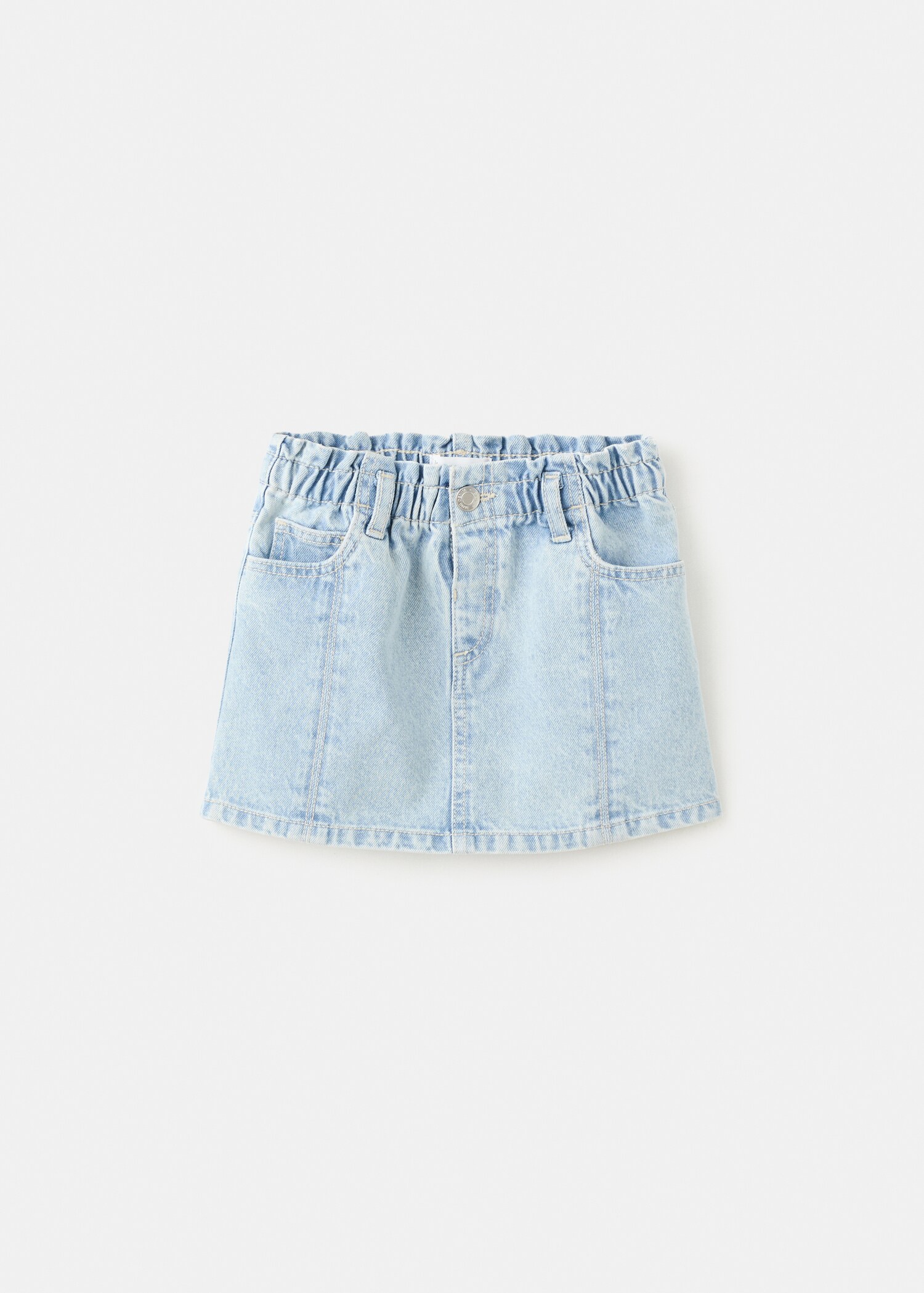 Denim cotton skirt - Article without model