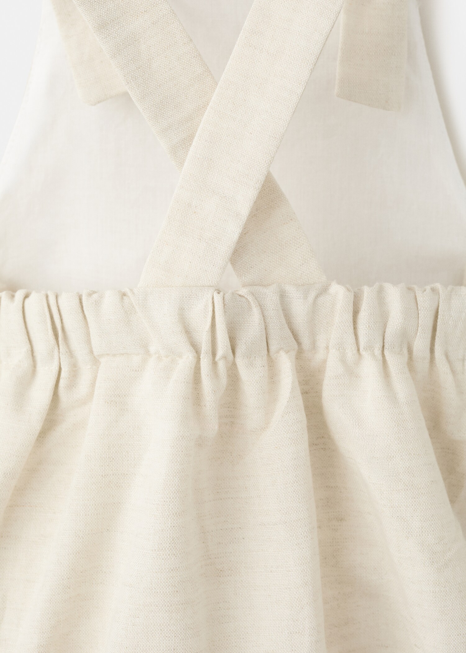 Linen romper - Details of the article 0
