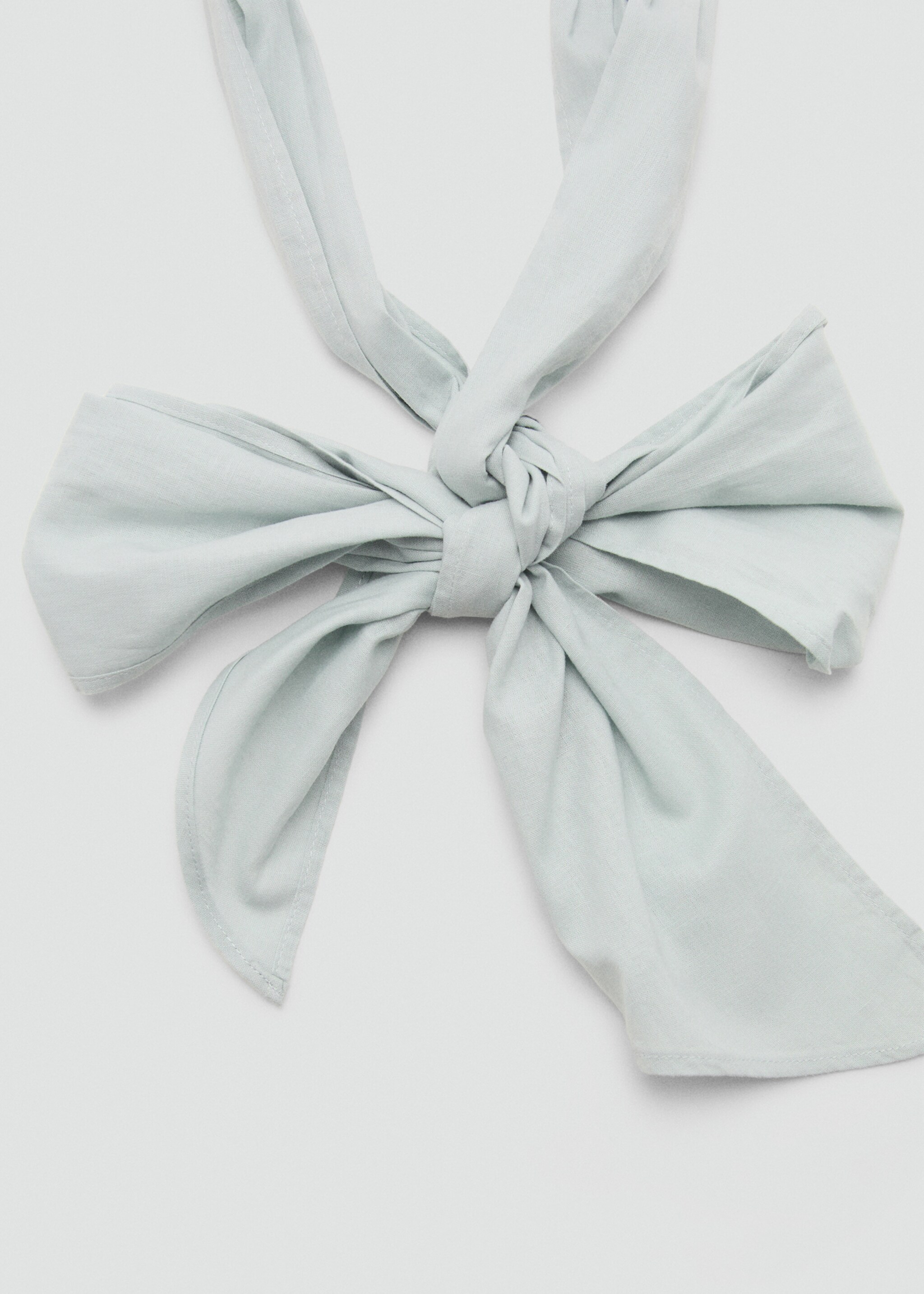 Cinto fajin - Pormenor do artigo 2, Verde-água. Ref: 27083731-00.