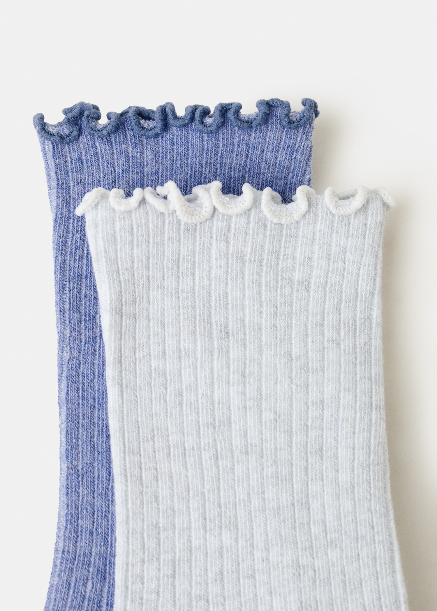 Pack 2 mitjons canalé - Revers de l'article