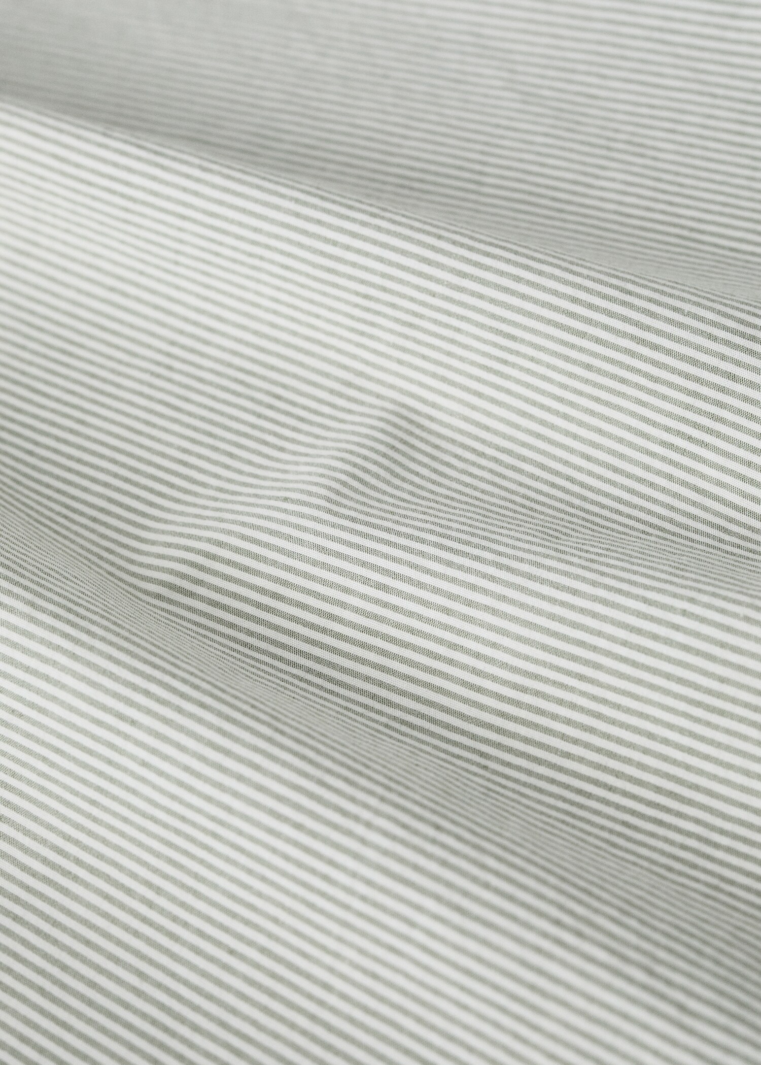 Llençol de sota bressol ratlles fines cotó fil tintat - Detall de l'article 2