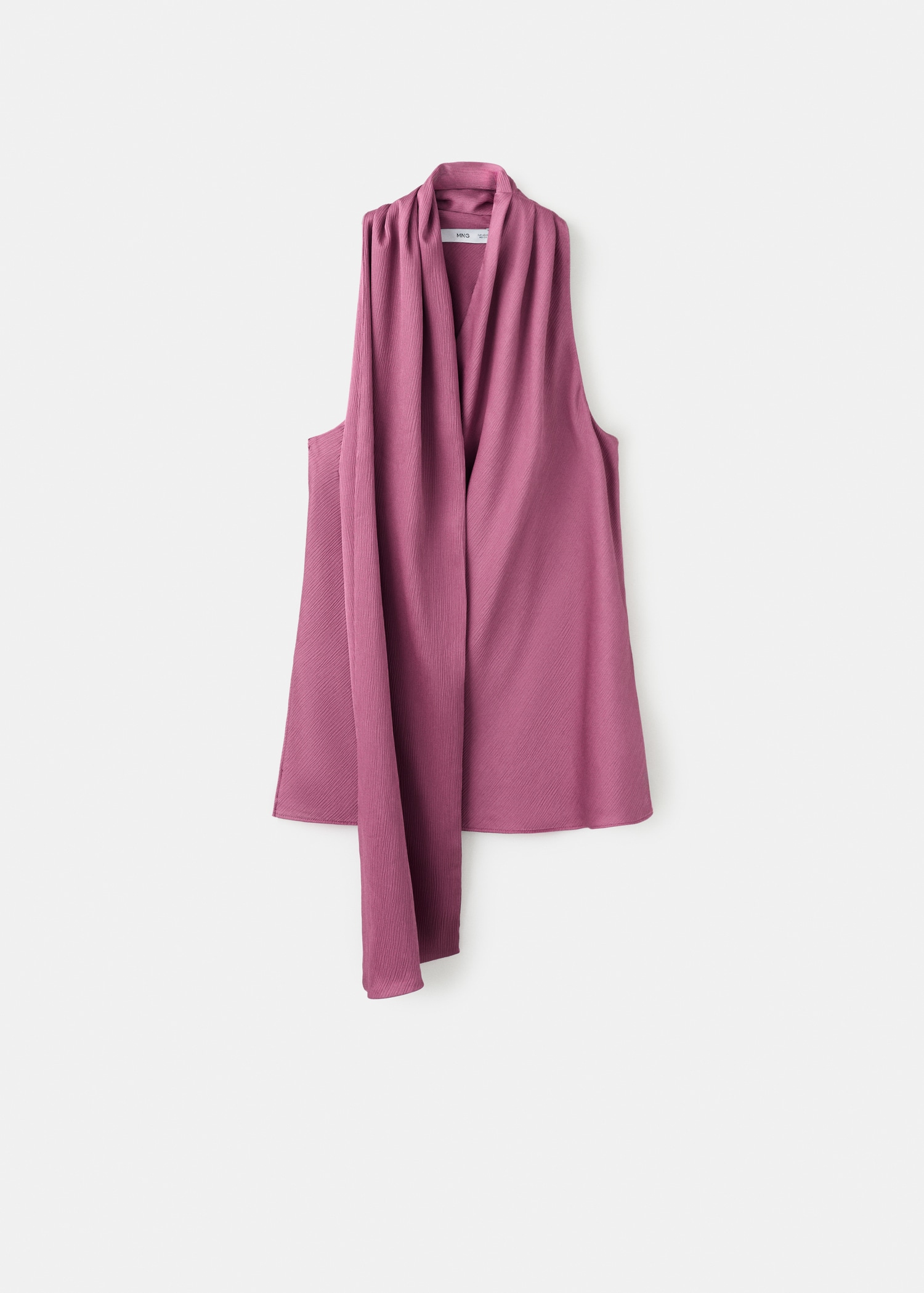 Top fular cuello - Artículo sin modelo