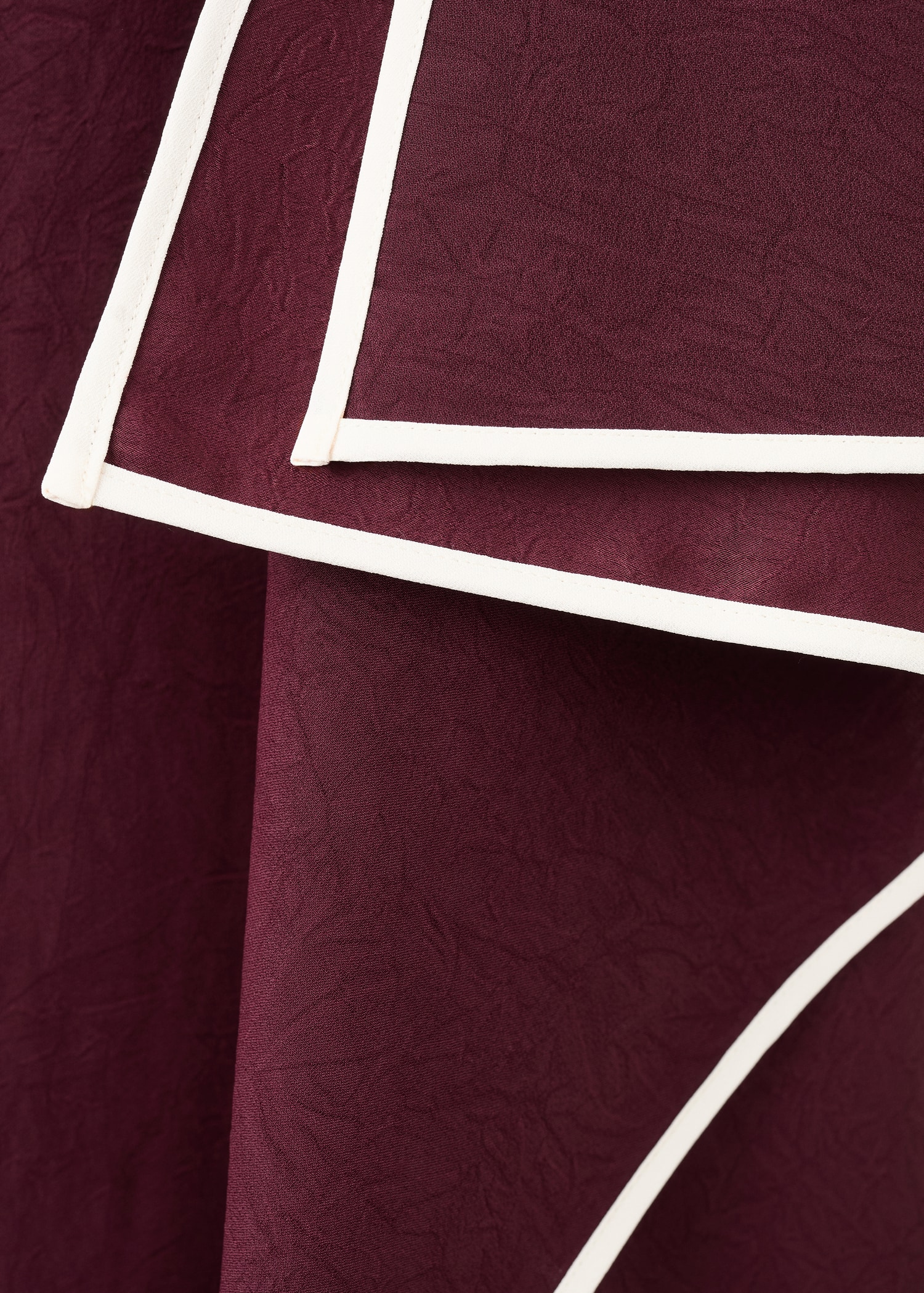 Ruffle asymmetric blouse - Details of the article 0