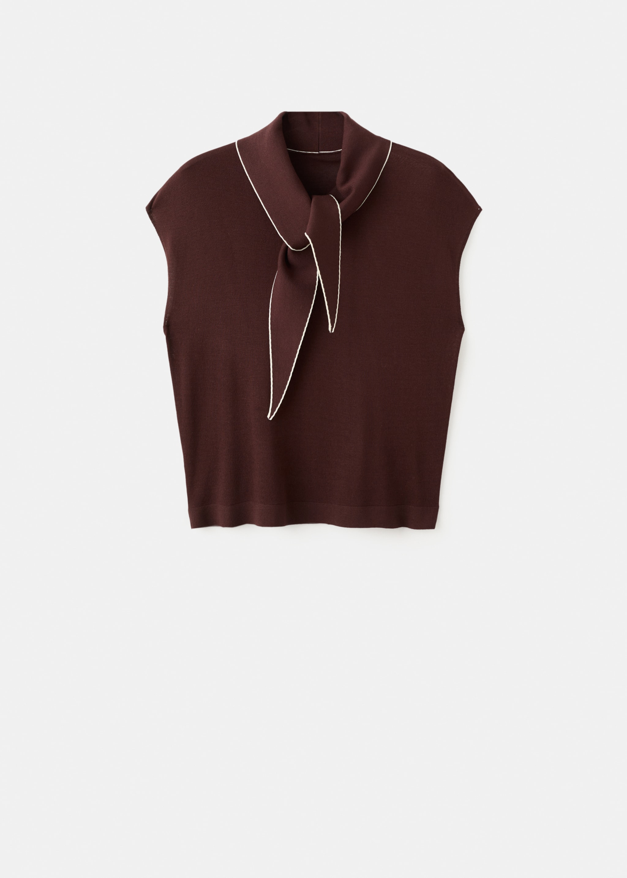 Top bert - Article sans modèle, Chocolat. Ref: 27084083-00.