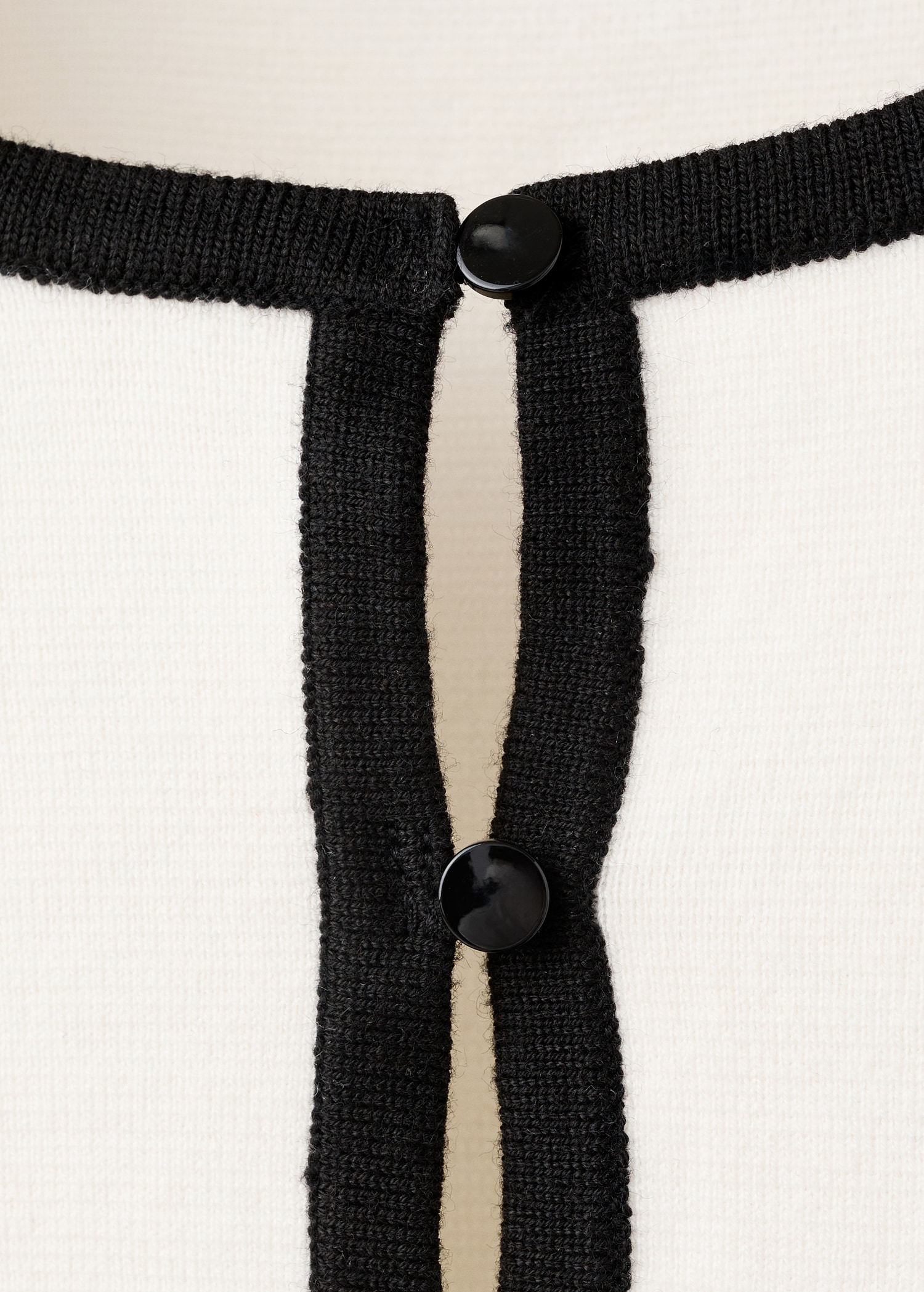 Veste maille liserés contrastants - Détail de l'article 8