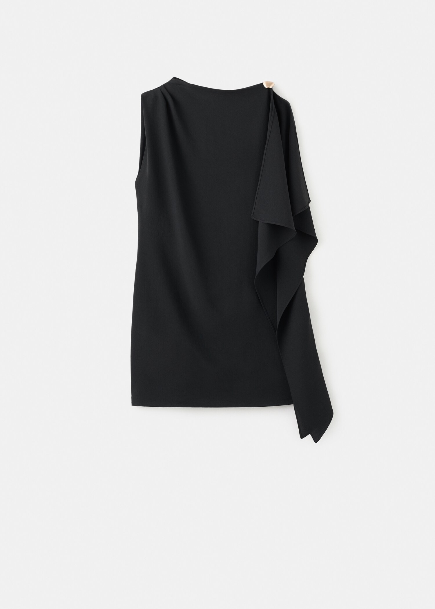 Robe courte manches asymétriques - Article sans modèle