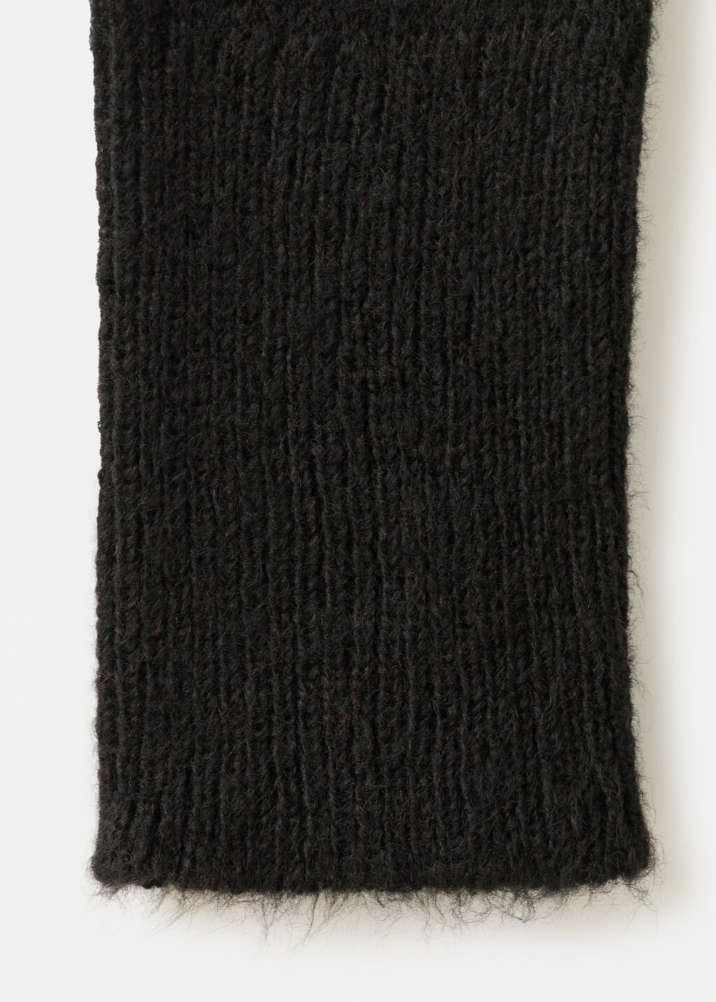 Mango Ruffle  knit cardigan