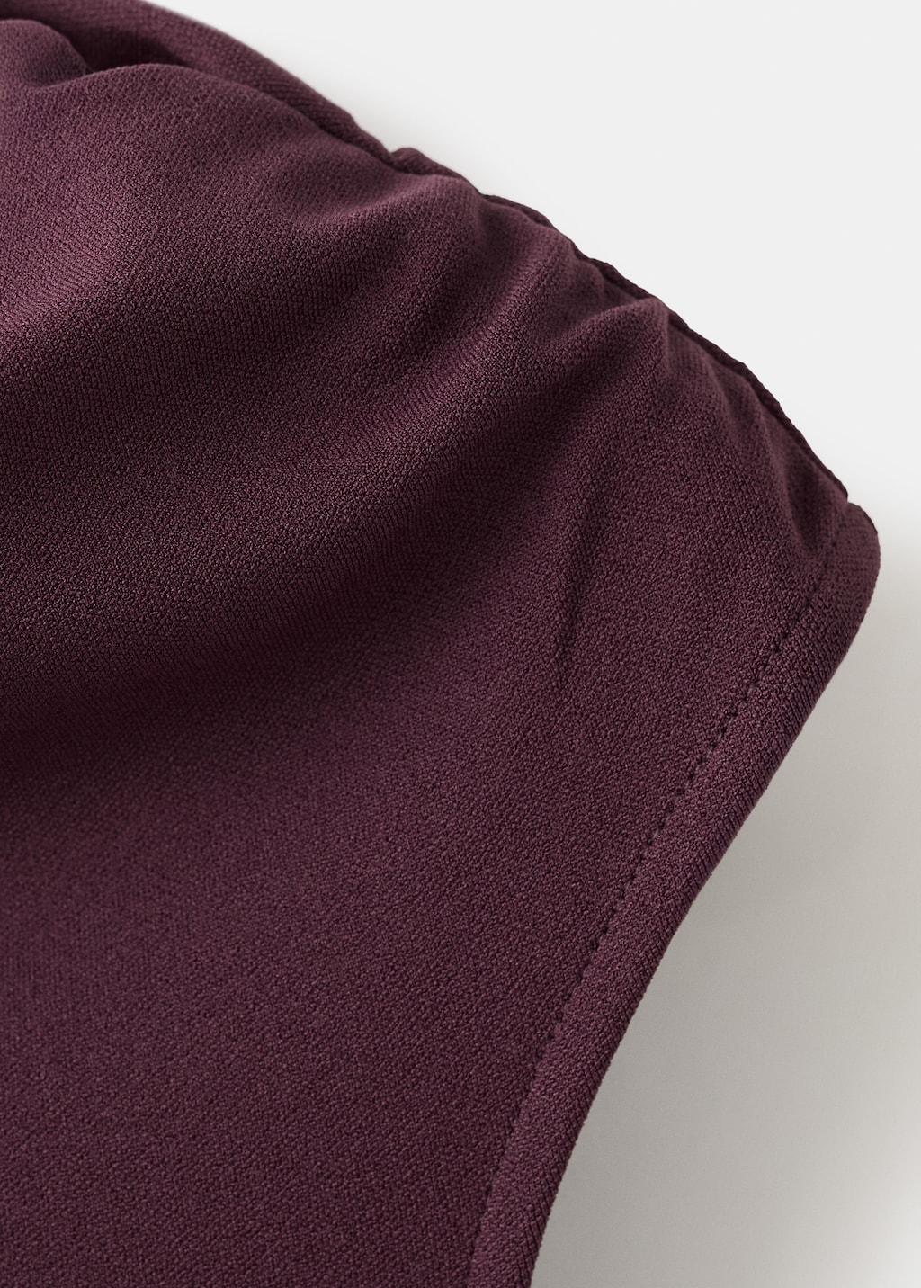 Mango Asymmetrical-neck midi-dress