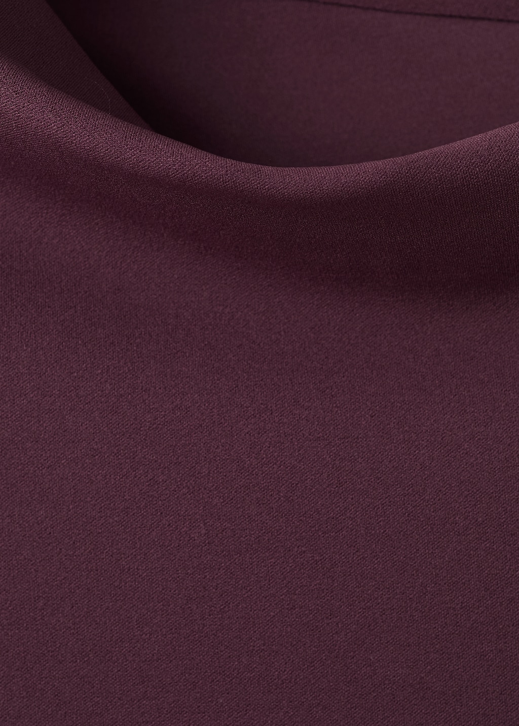 Mango Asymmetrical-neck midi-dress