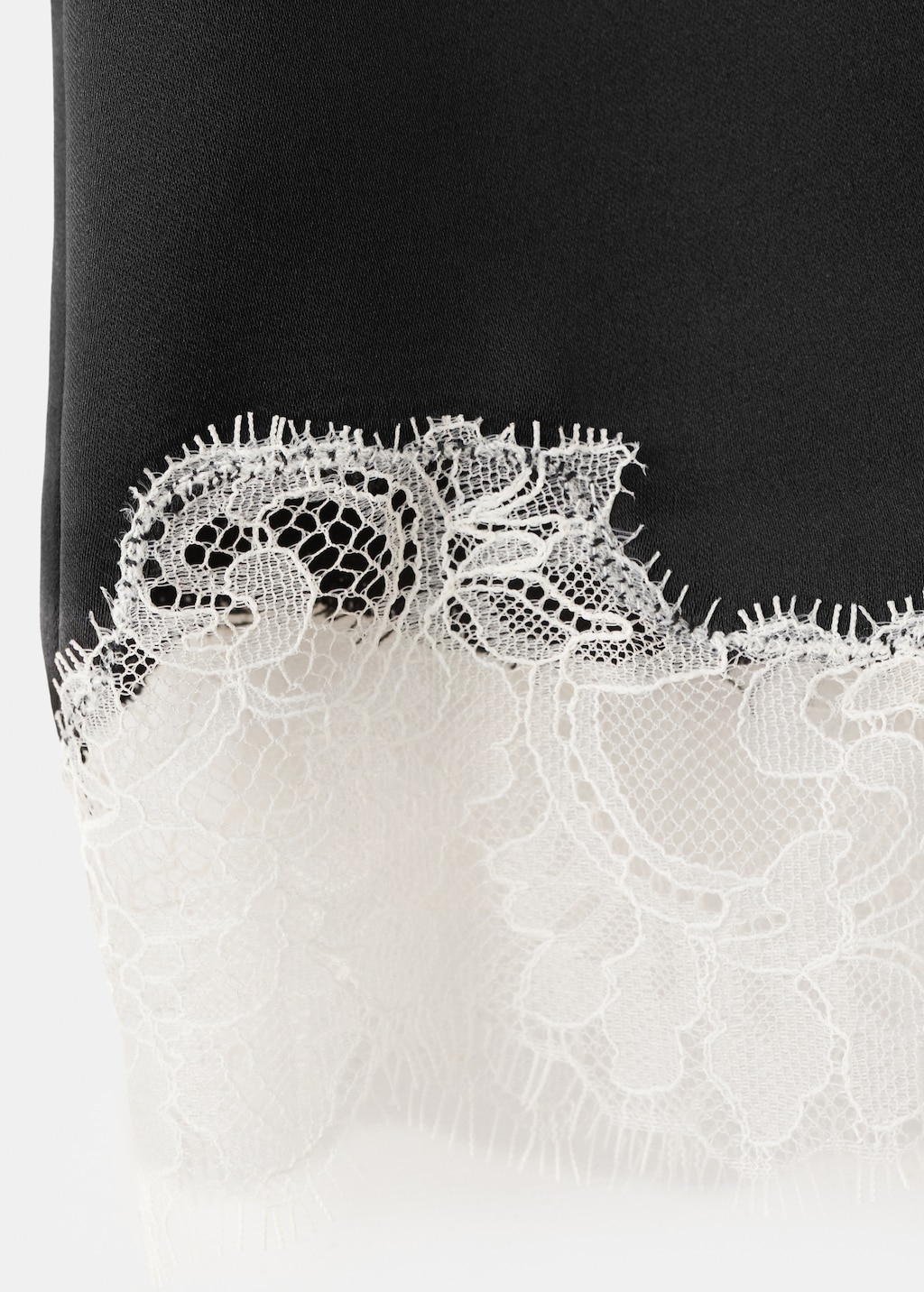 Satin lace skirt - image 5