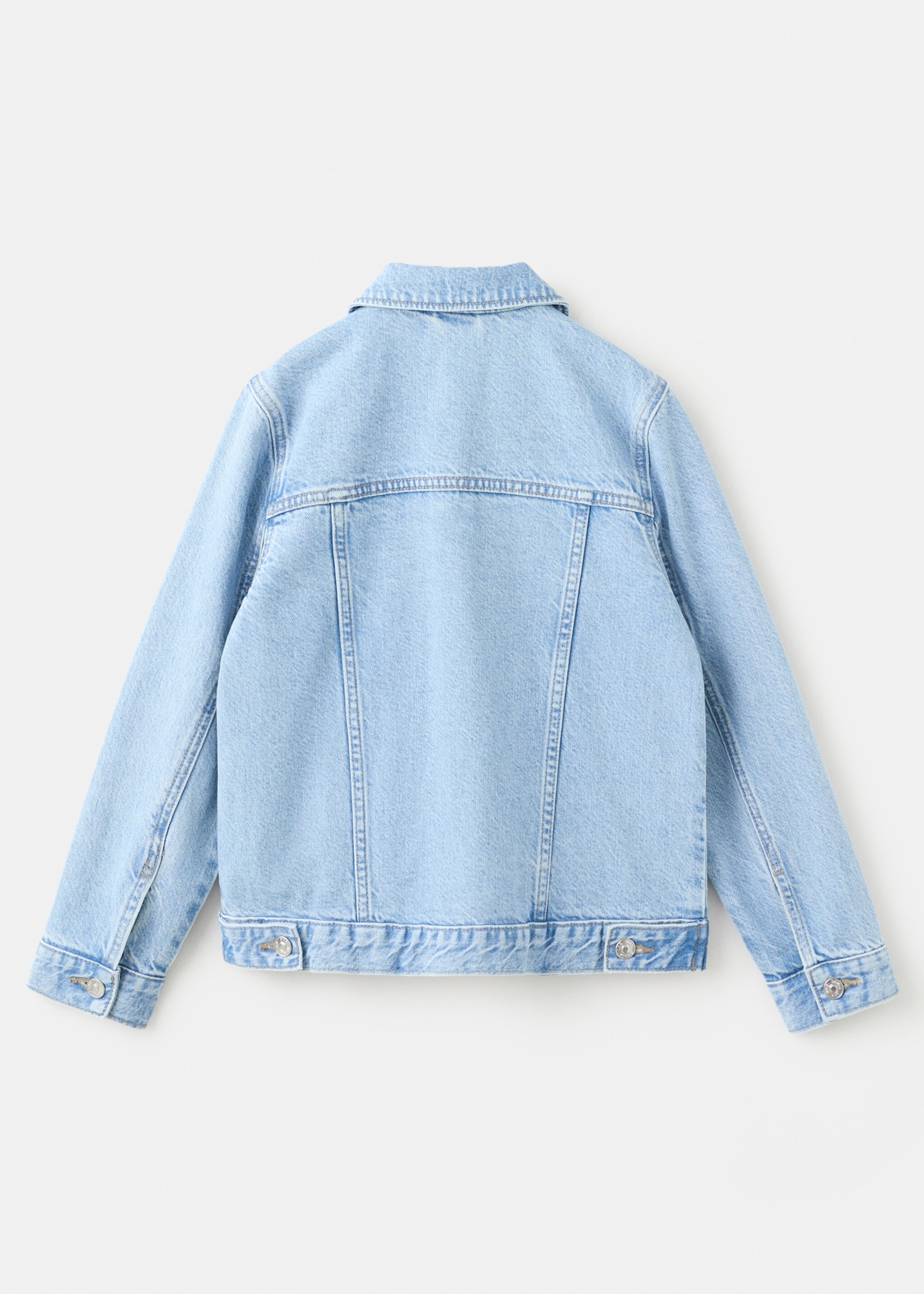 Denim jacket - Reverse of the article, Light Blue. Ref: 27084403-00.