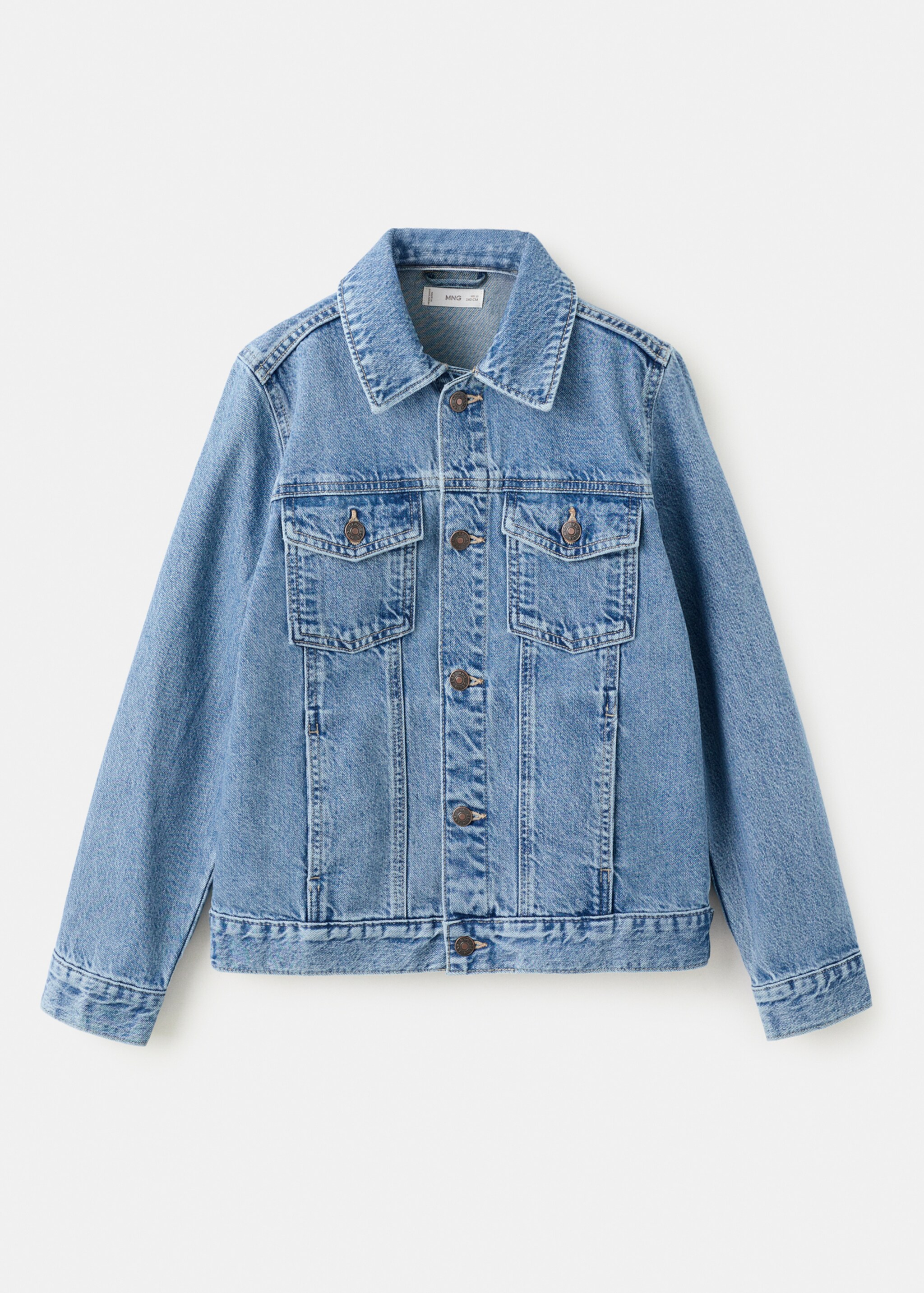 Denim jacket - Article without model, Medium Blue. Ref: 27084403-00.