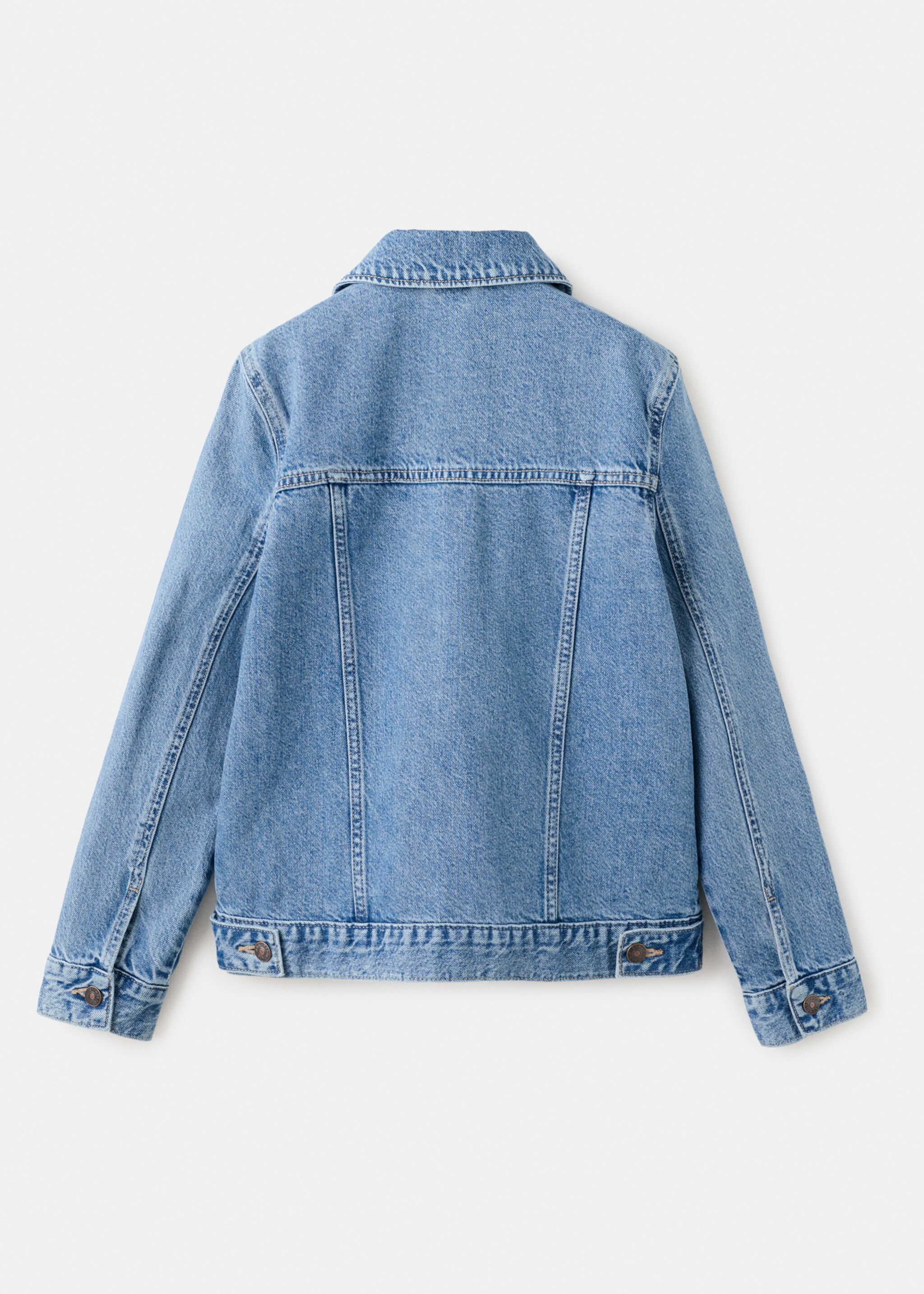 Denim jacket - Reverse of the article, Medium Blue. Ref: 27084403-00.
