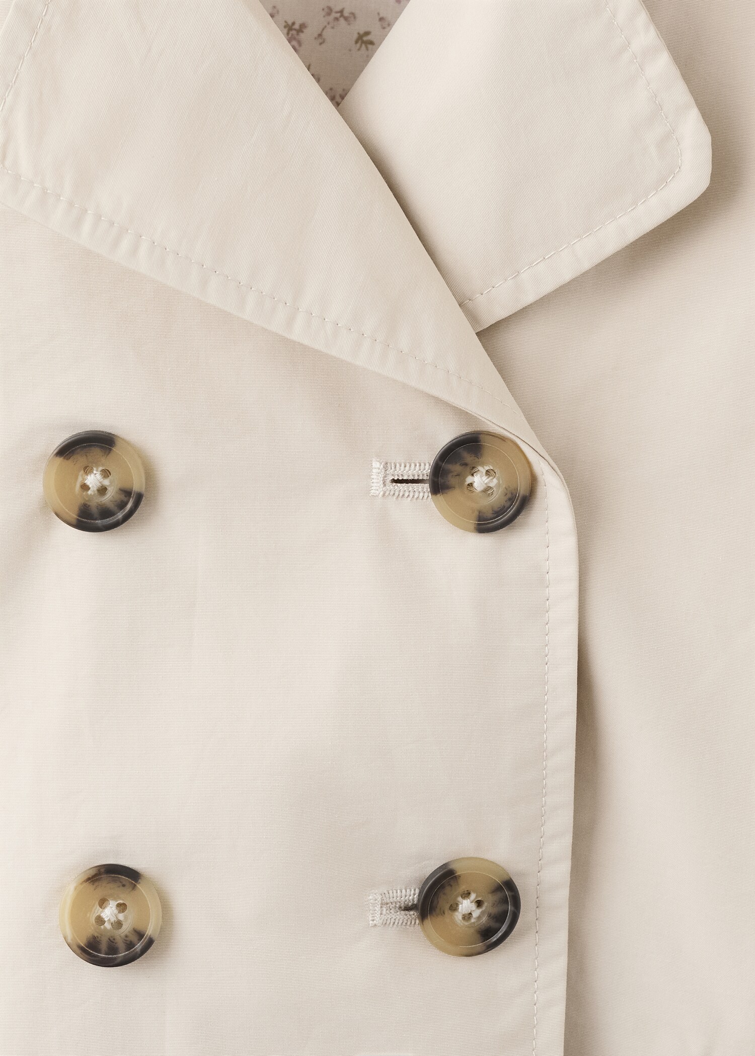 Dubbelknäppt trenchcoat - Detaljer om artikeln 8