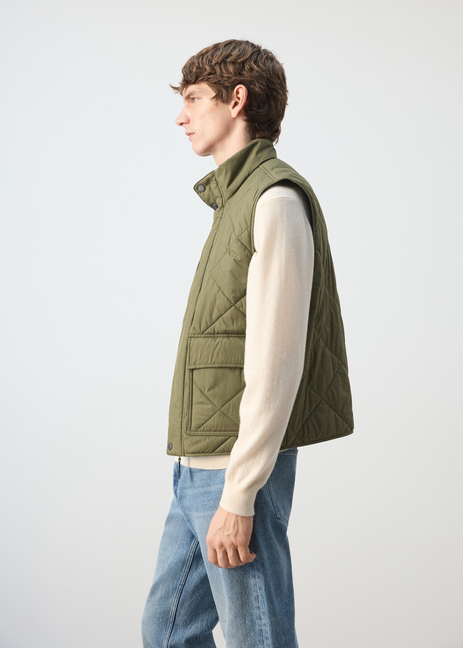 Lichte waterafstotende bodywarmer - Detail van het artikel 2