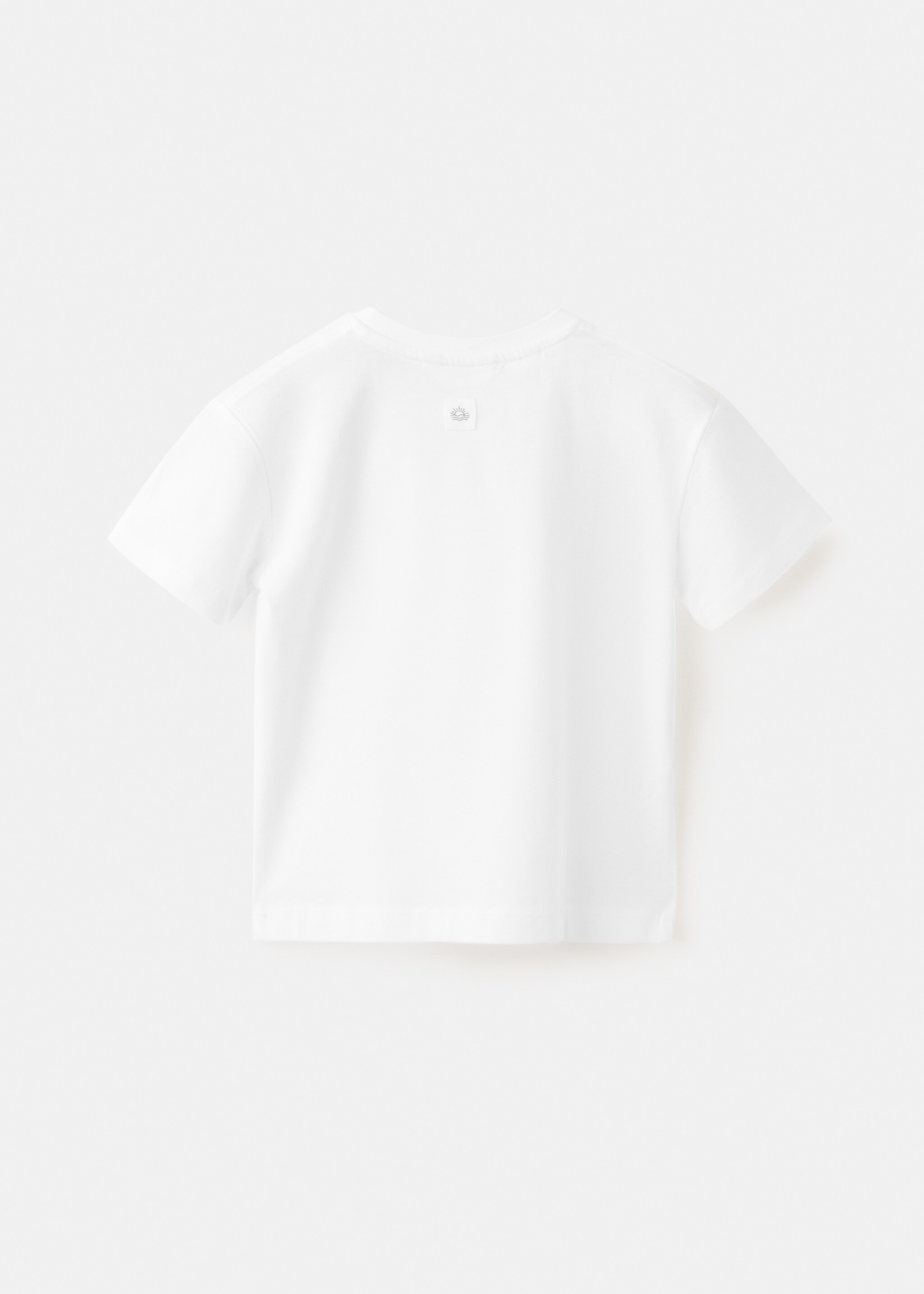 T-shirt basicbmc - Reverse of the article, White. Ref: 27084407-00.