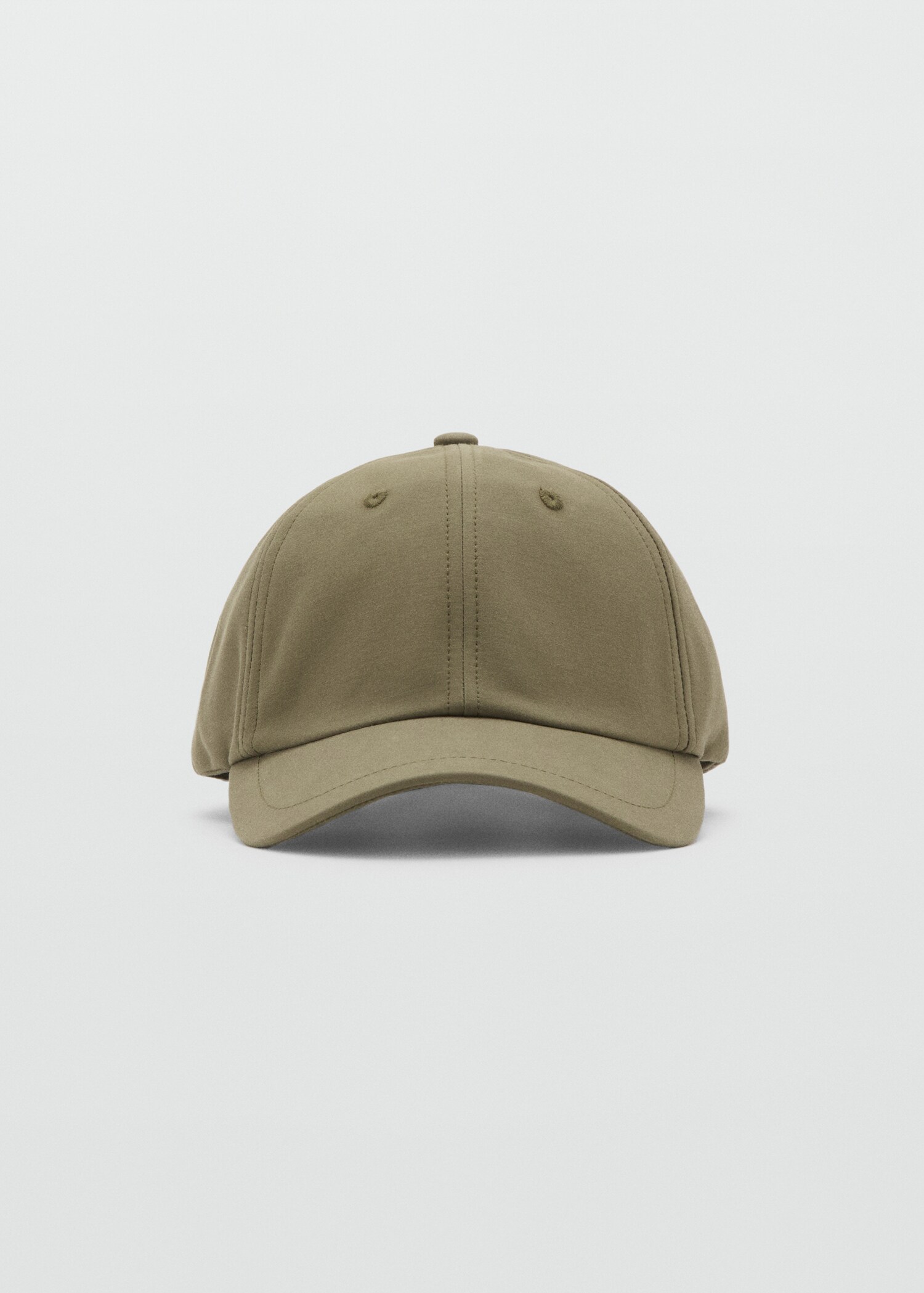 Casquette en coton uni - Plan moyen