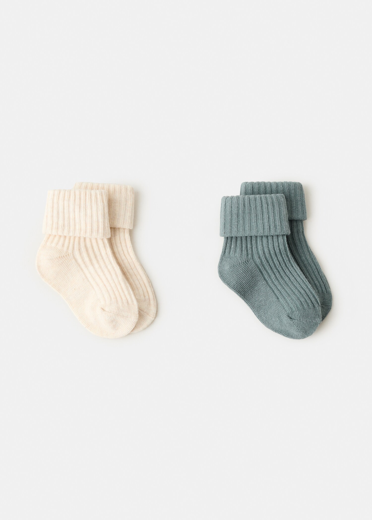 2 pack ribbed socks - Article without model