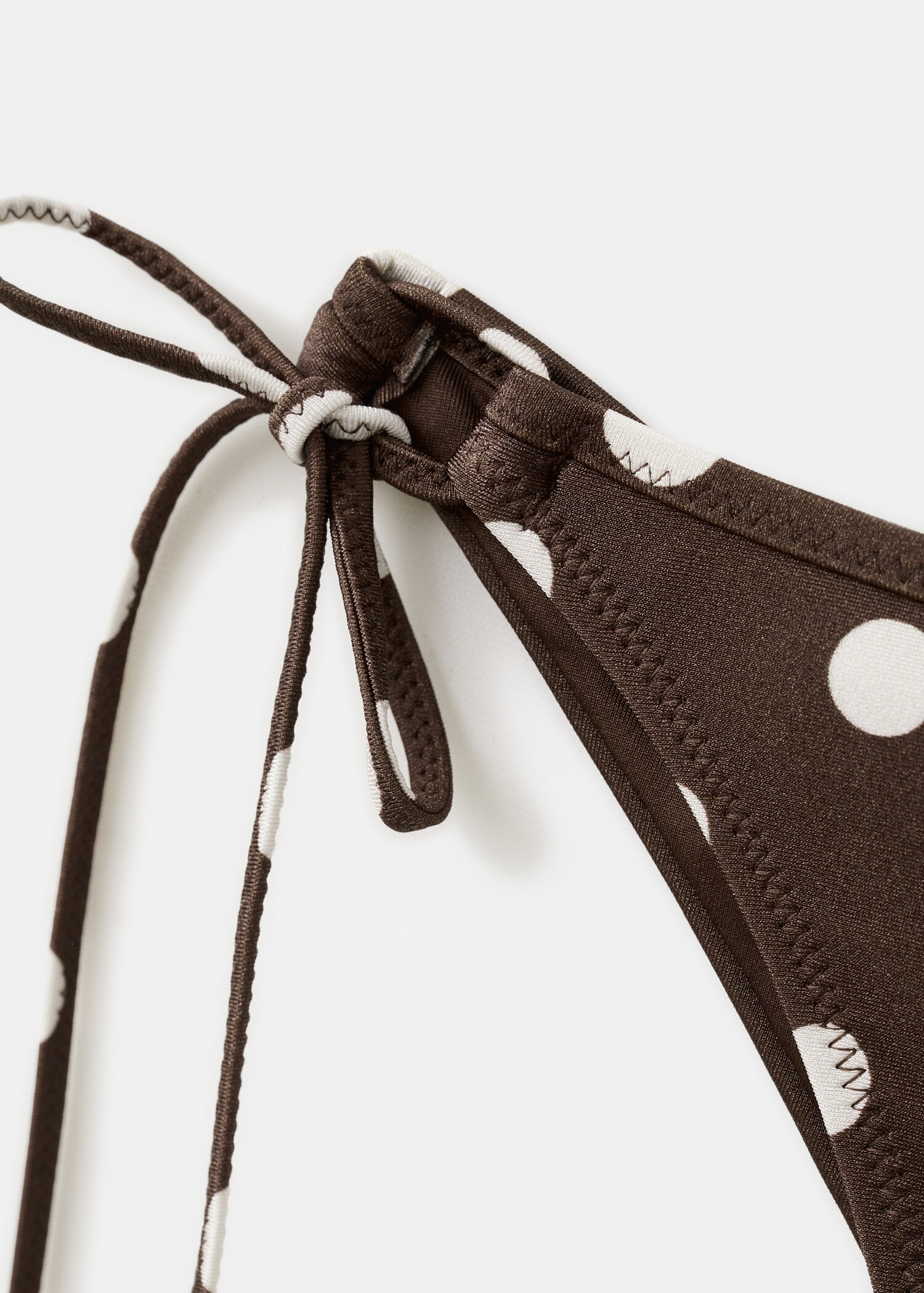 Polka dot tie-side bikini briefs - Details of the article 8