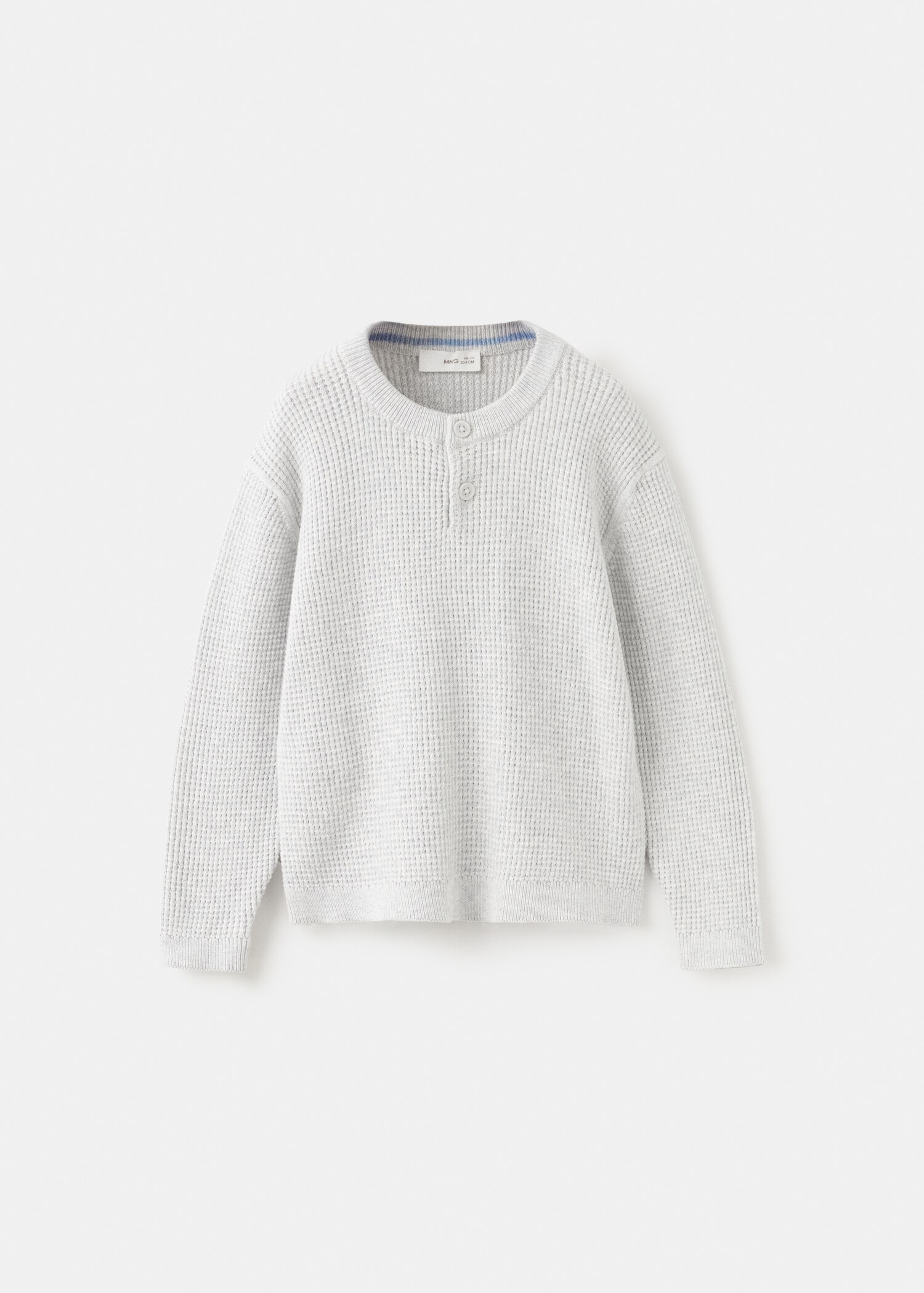 Jersey punto detalle botones - Artículo sin modelo