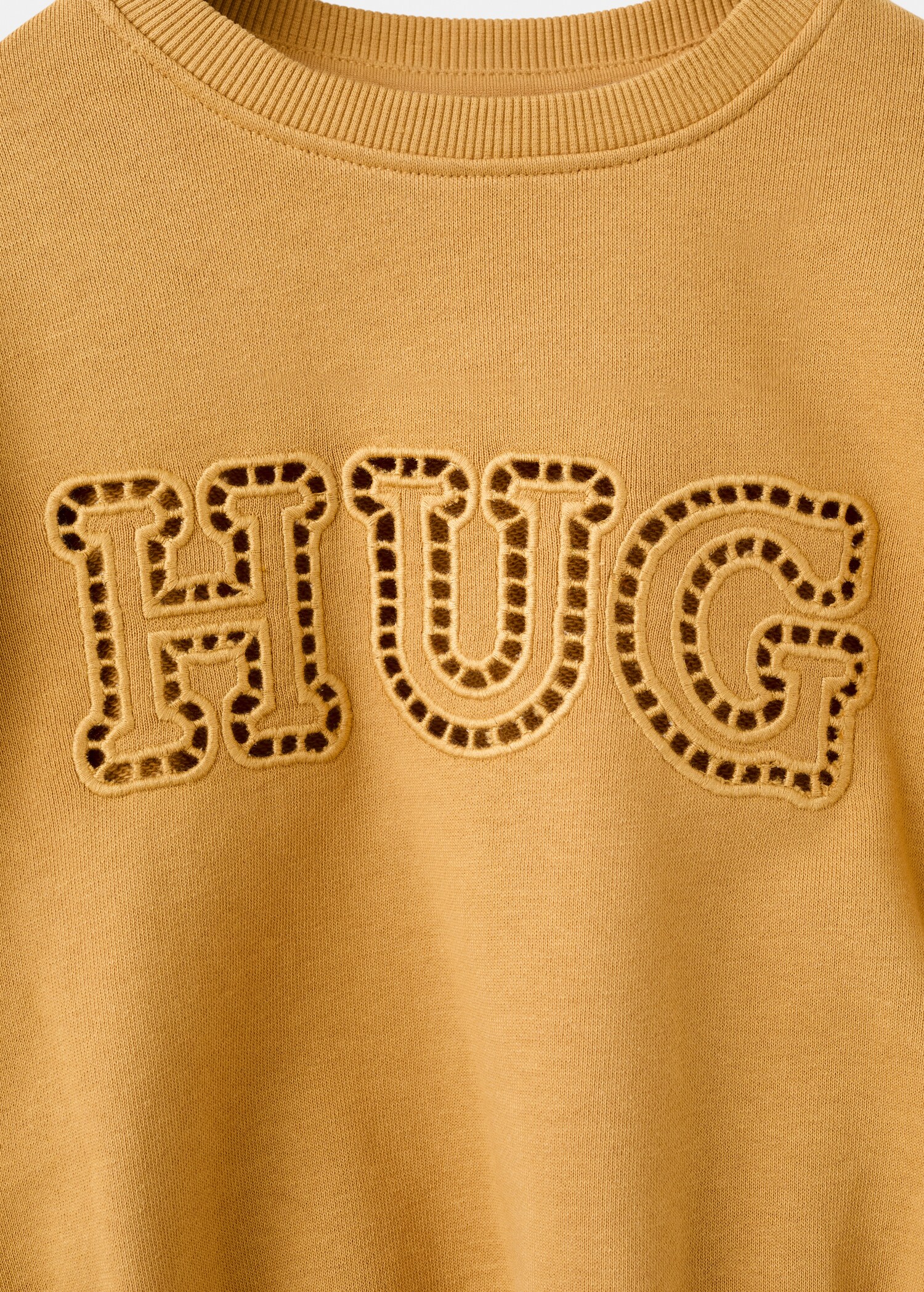 Sudadera algodón texto bordado - Detalle del artículo 8