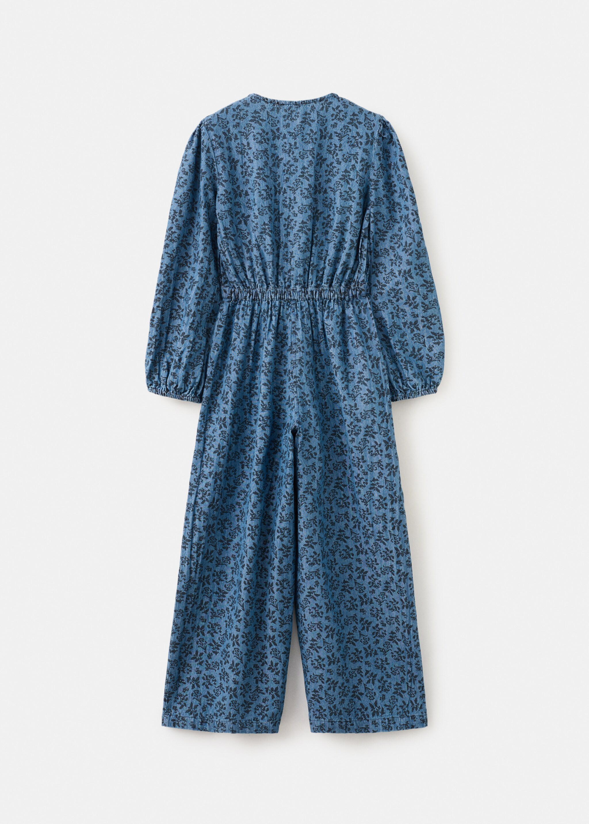 Lång overall med tryck - Artikelns baksida, Mörkblå. Ref: 27084422-00.