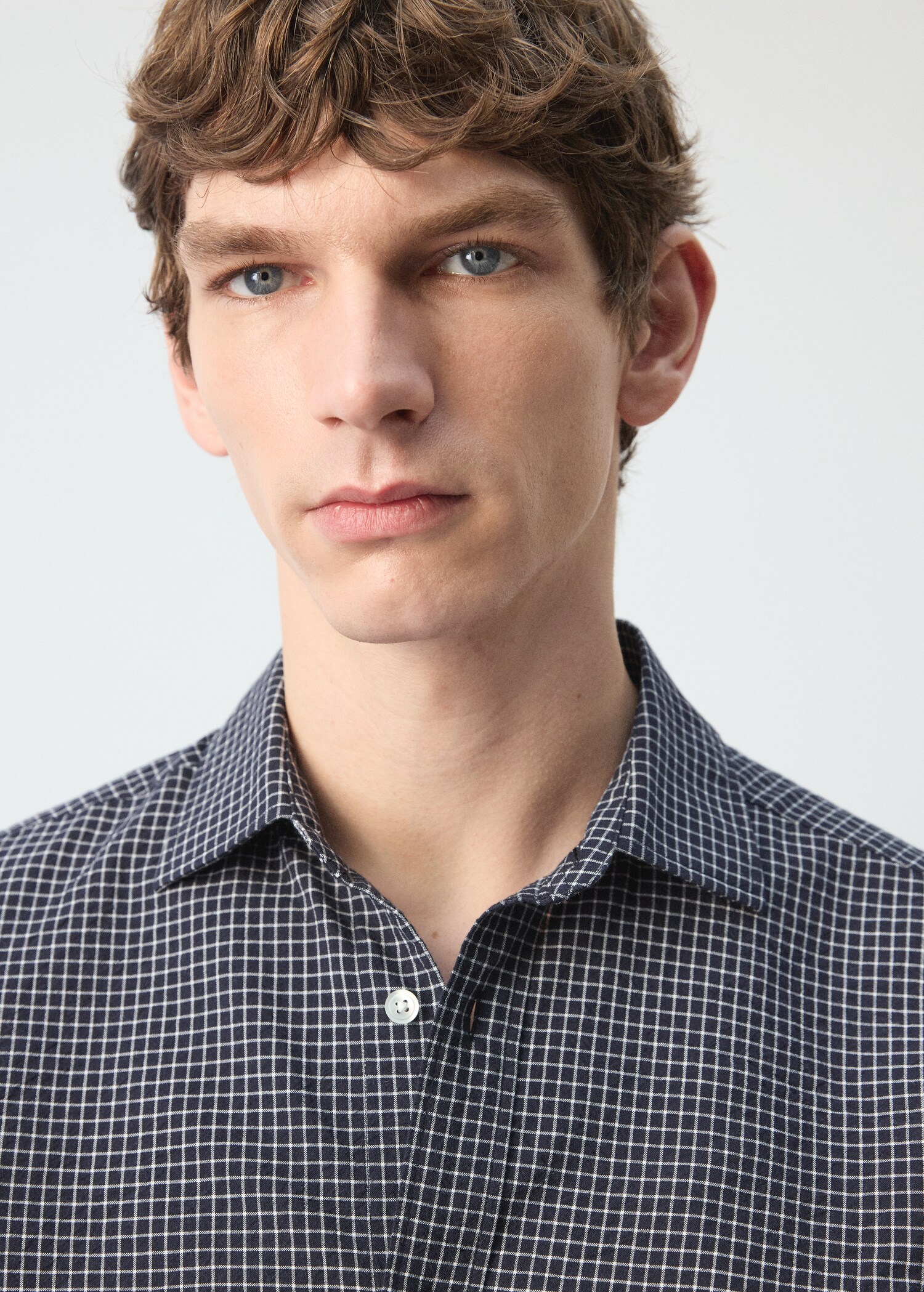 Camisa regular fit quadres - Detall de l'article 1