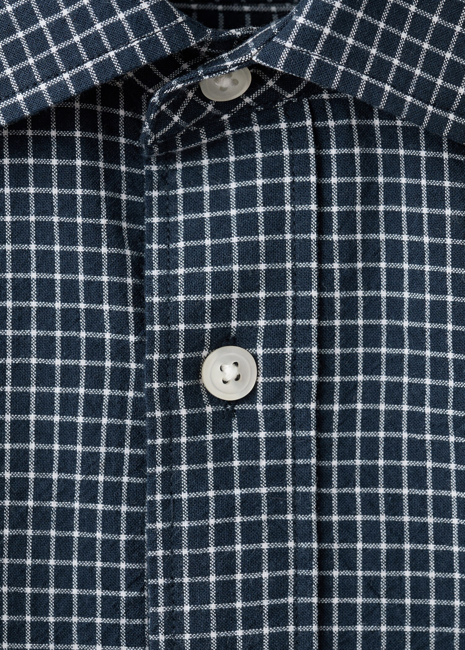 Camisa regular fit quadres - Detall de l'article 8