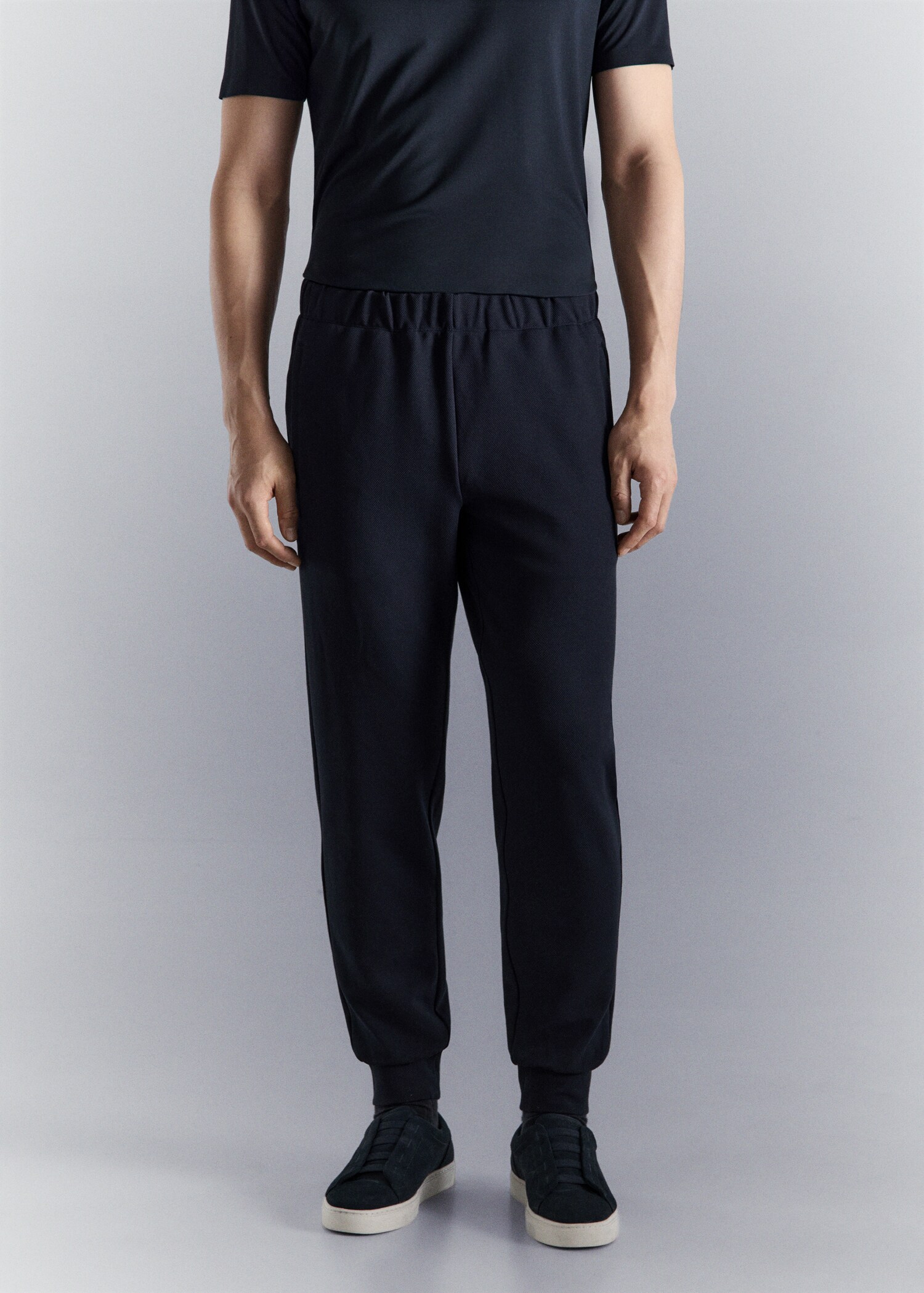 Jogger-Pants mit Comfort-Stretch - Mittlere Ansicht
