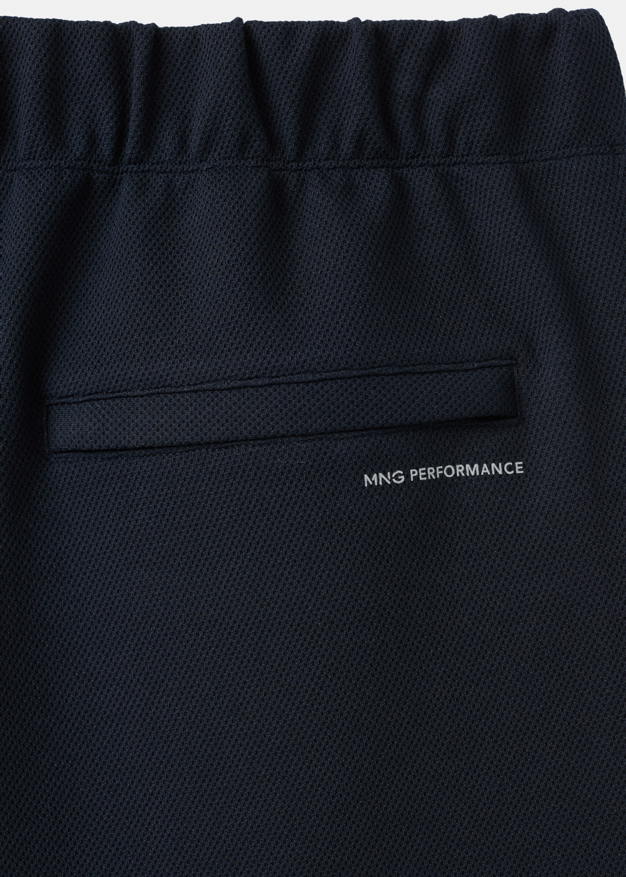 Jogger-Pants mit Comfort-Stretch - Detail des Artikels 0, Marineblau. Ref: 27084425-00.