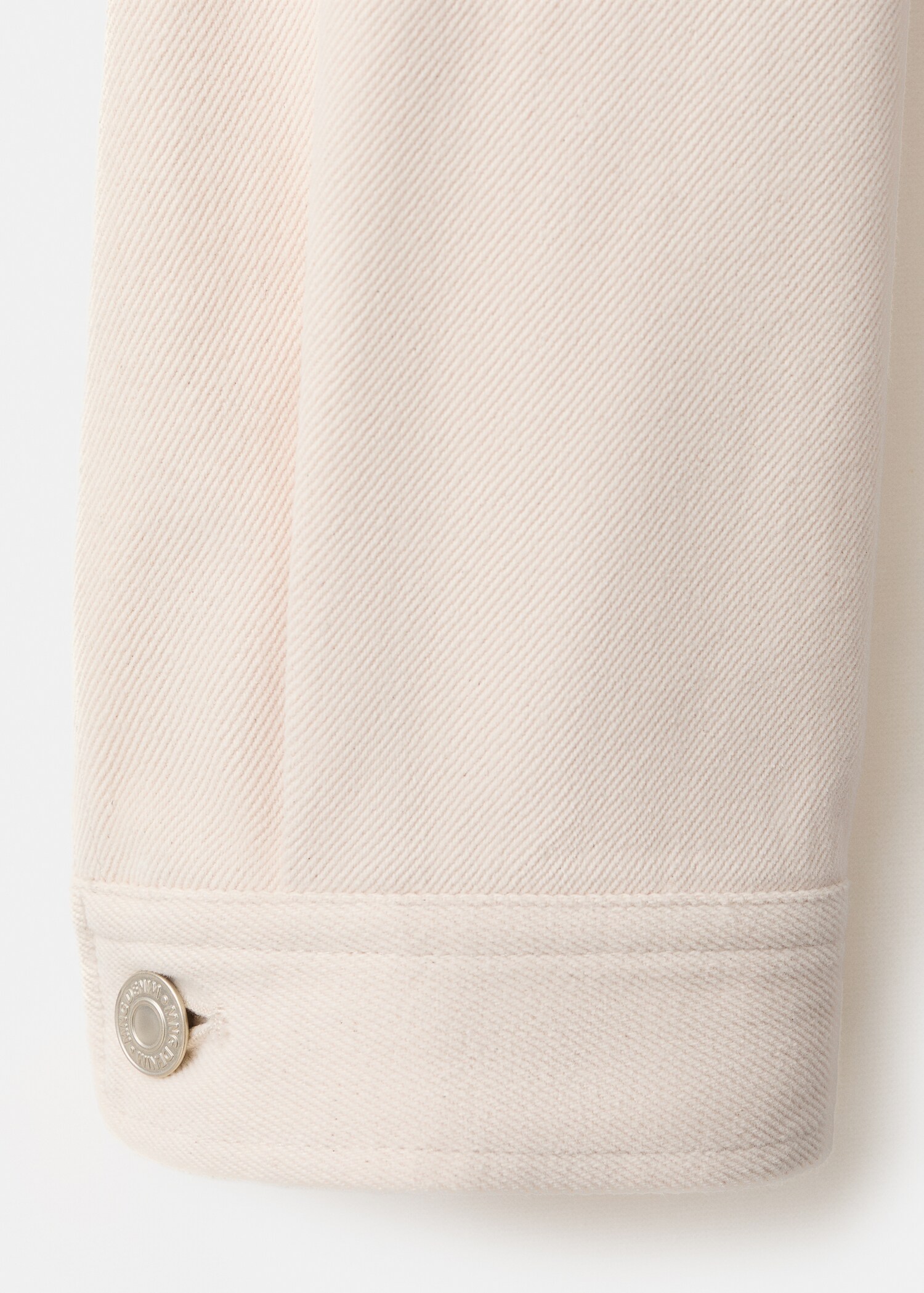 100% cotton denim jacket with pockets - Details of the article 0