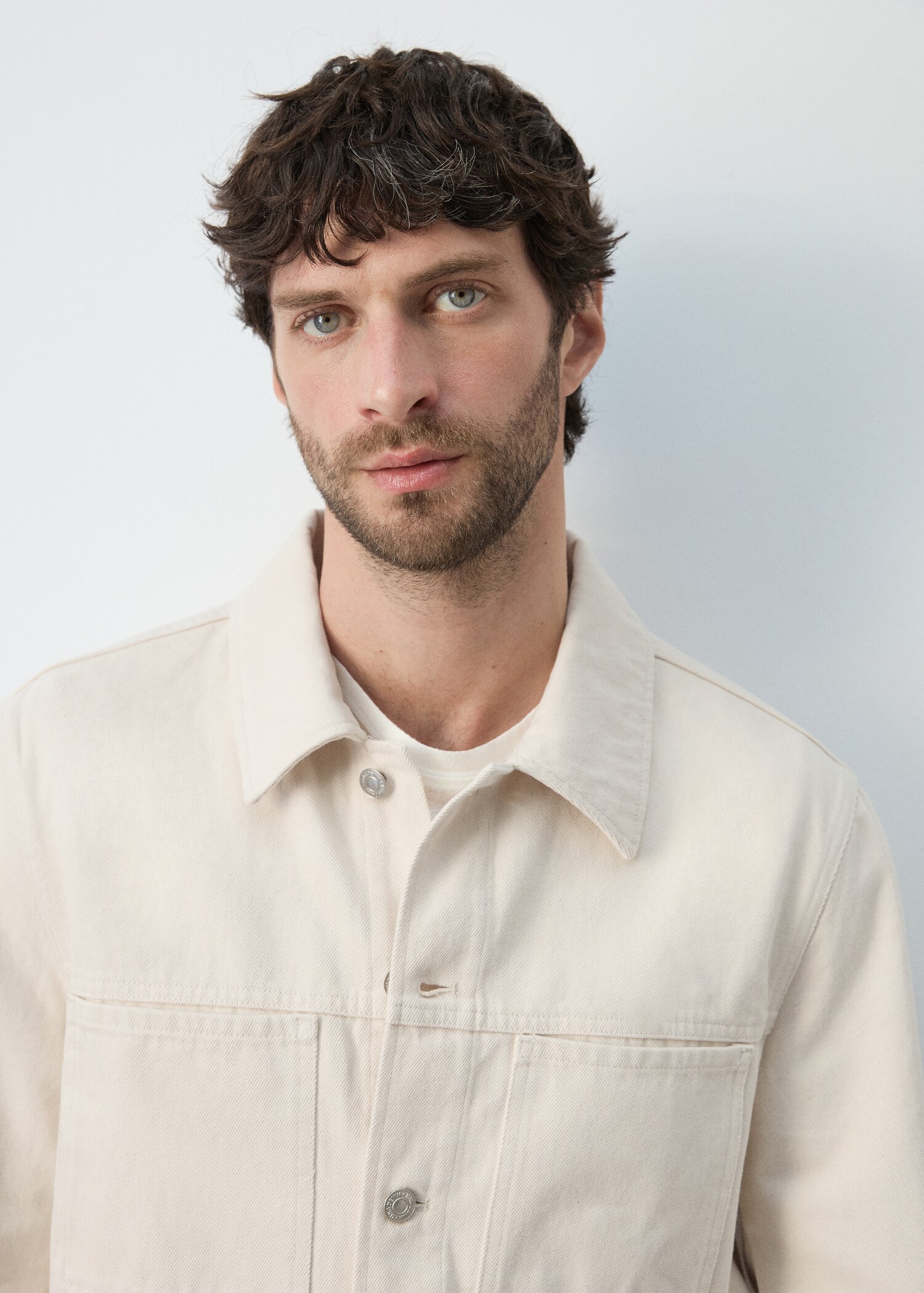 Cazadora vaquera 100% algodón bolsillos - Detalle del artículo 1